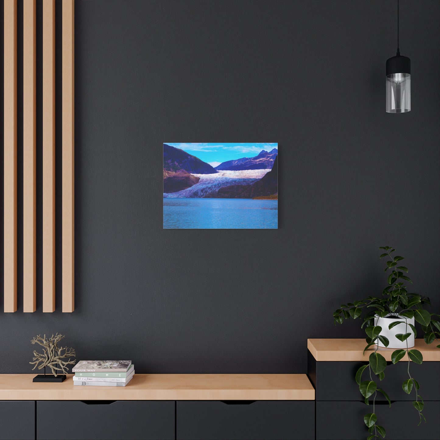 Canvas Print - Gorgeous Glacier Photo