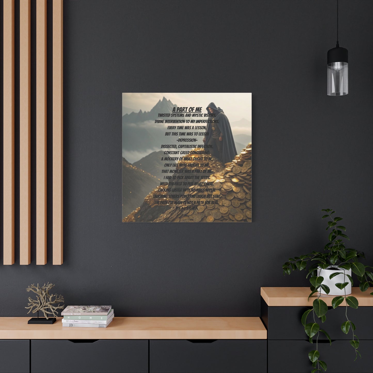 Canvas Print - A Part Of Me - By AMN-RA