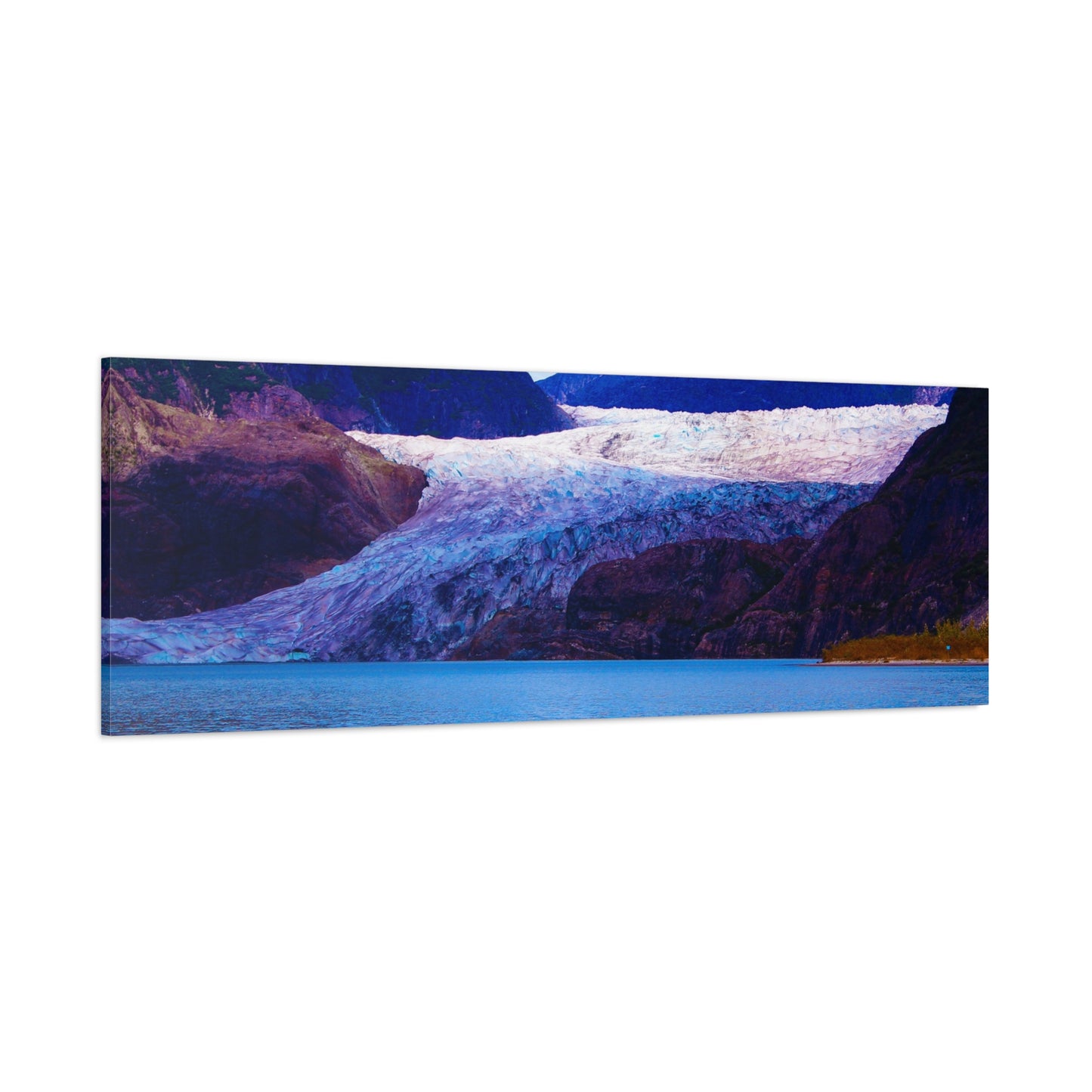 Canvas Print - Gorgeous Glacier Photo