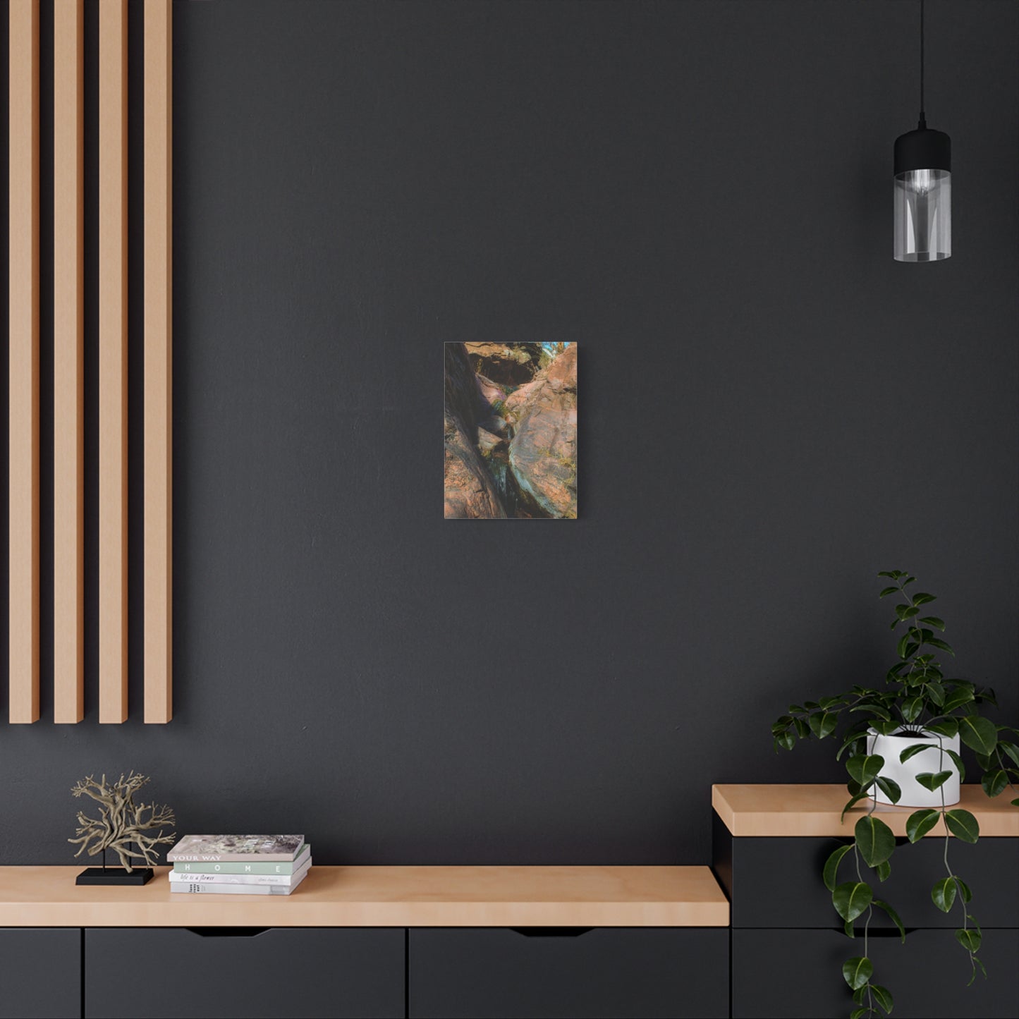 Canvas Print Small Waterfall