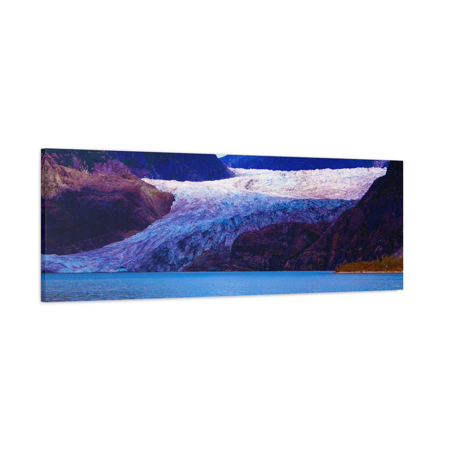 Canvas Print - Gorgeous Glacier Photo