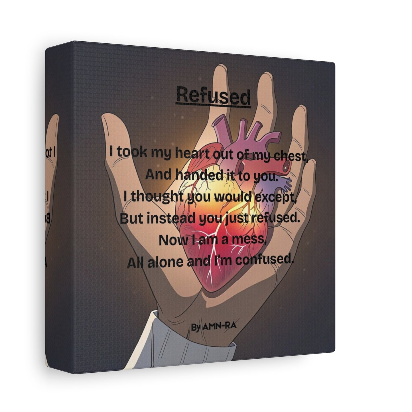 Canvas Poster - Full Color "Refused" by AMN_RA