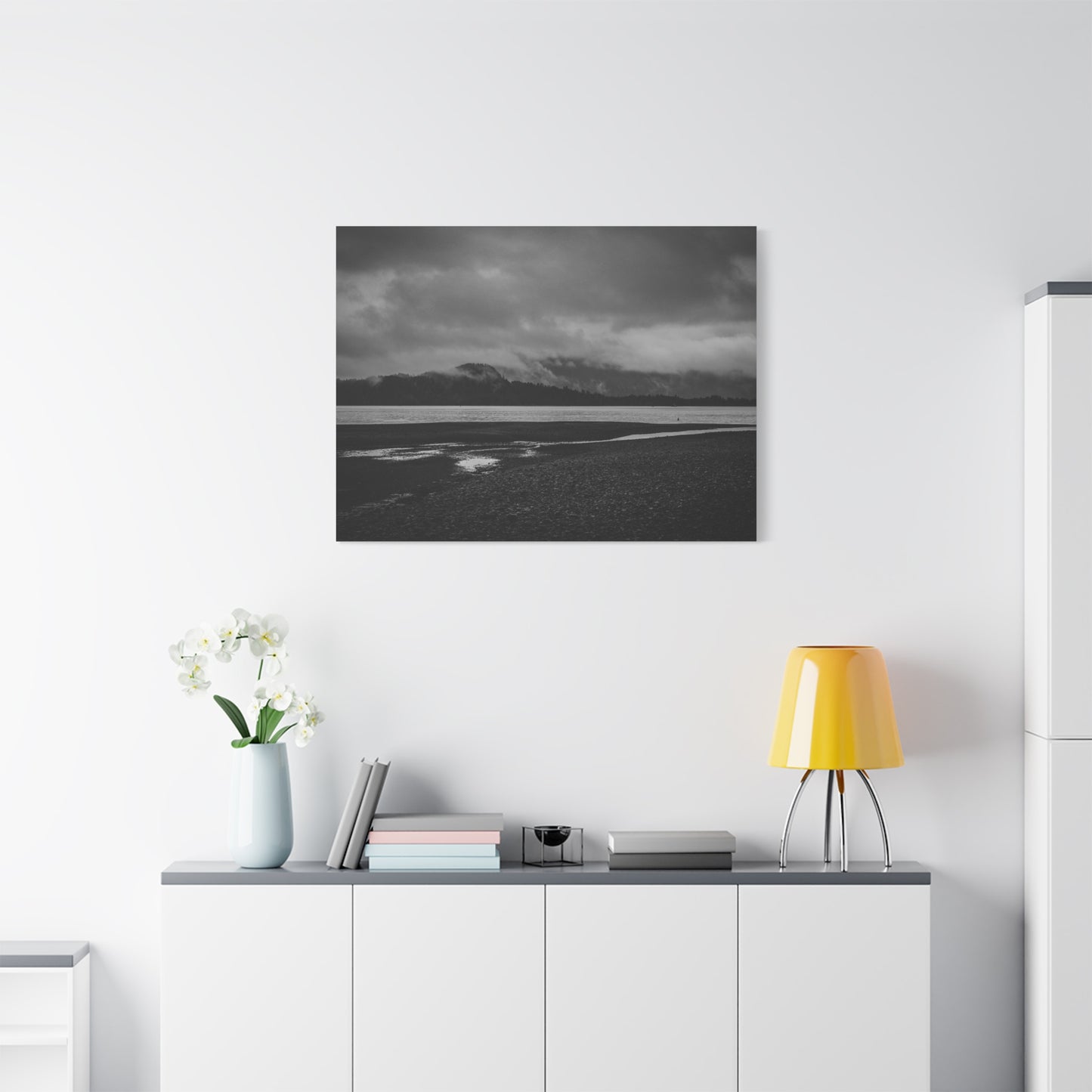 Canvas Print - Foggy Lake Photography