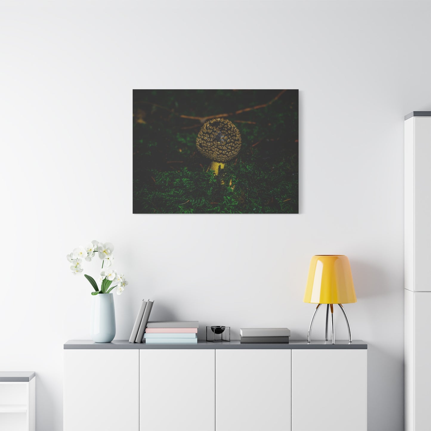 Canvas Print - Micro Mushroom Design