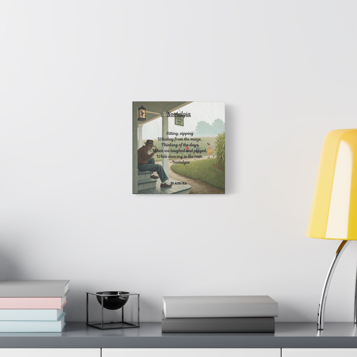 Canvas Poster - Full Color "Nostalgia" by AMN_RA