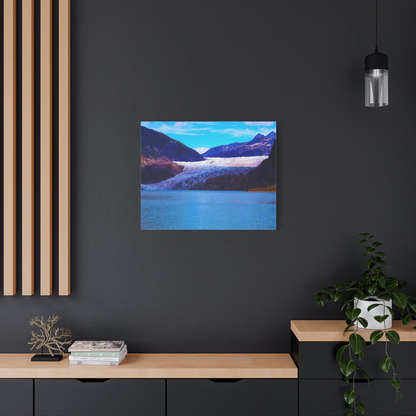 Canvas Print - Gorgeous Glacier Photo