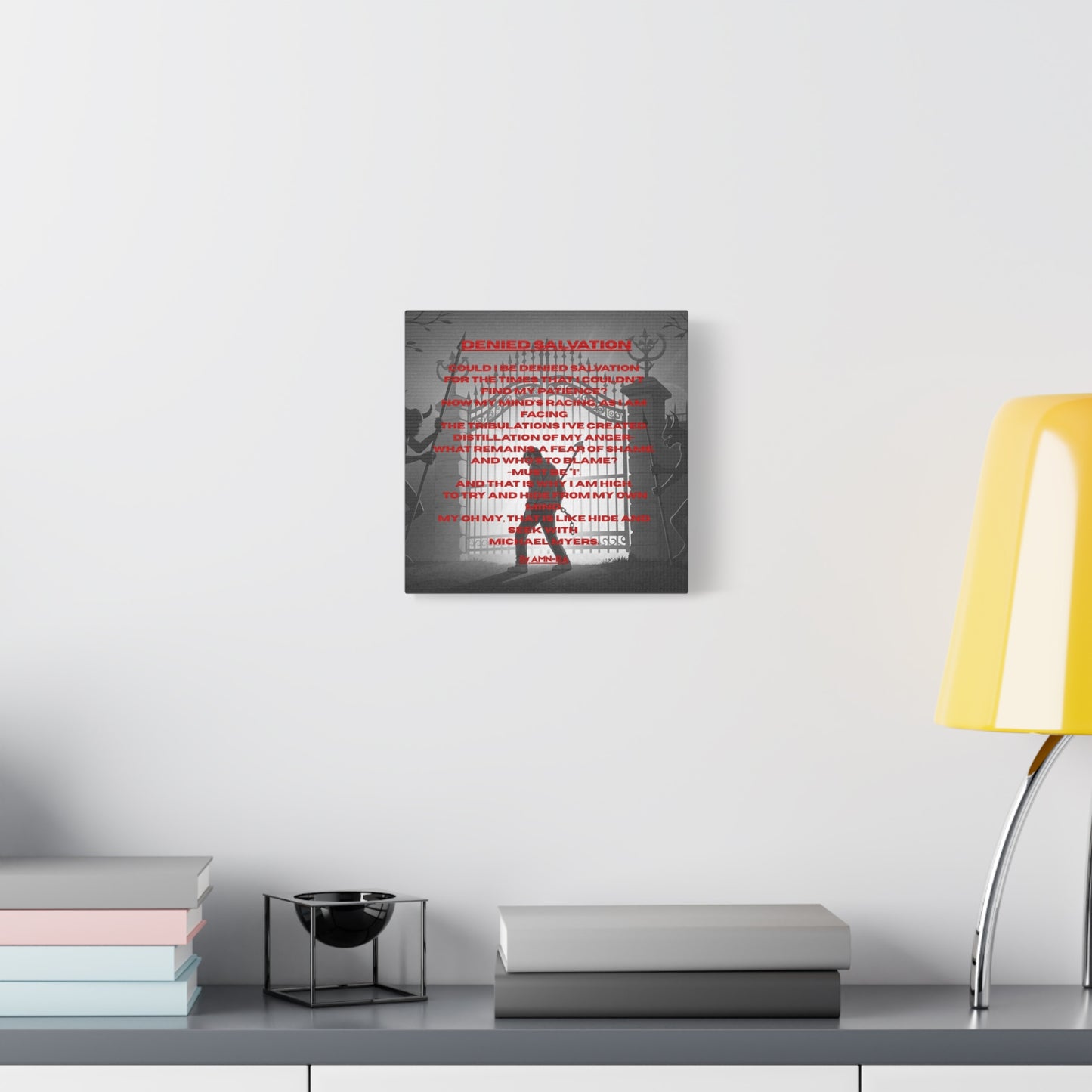 Canvas Print - Denied Salvation - By AMN-RA