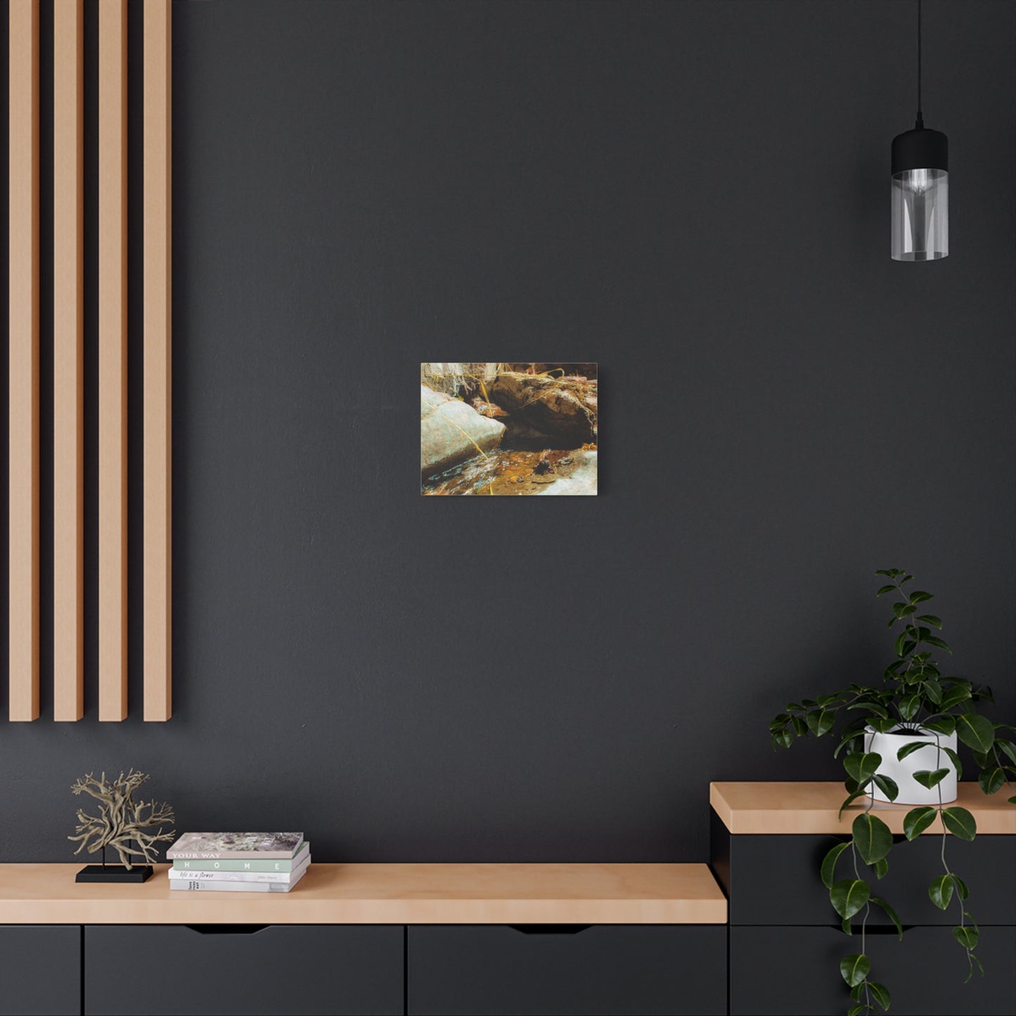 Canvas Print Lazy Log Photography