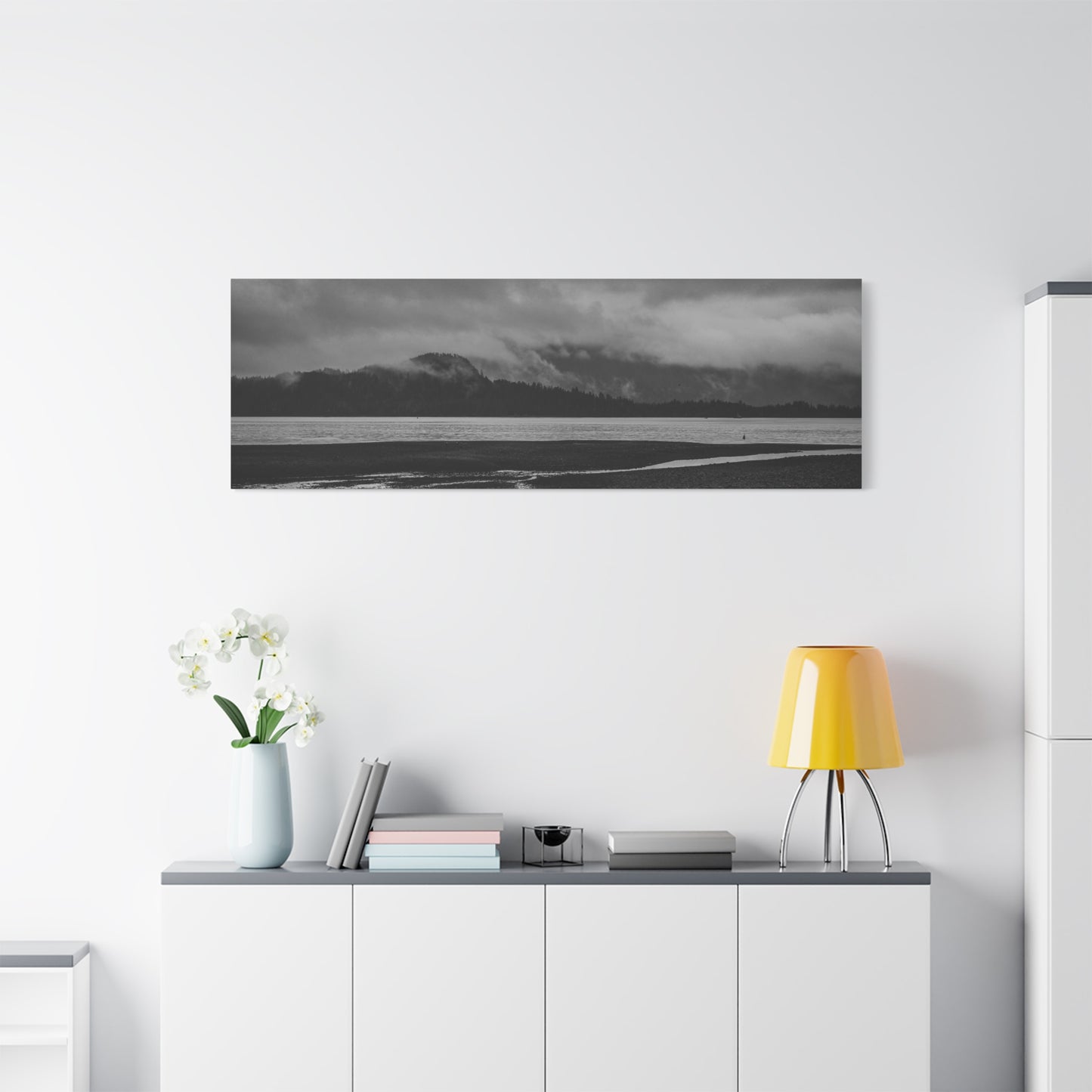 Canvas Print - Foggy Lake Photography