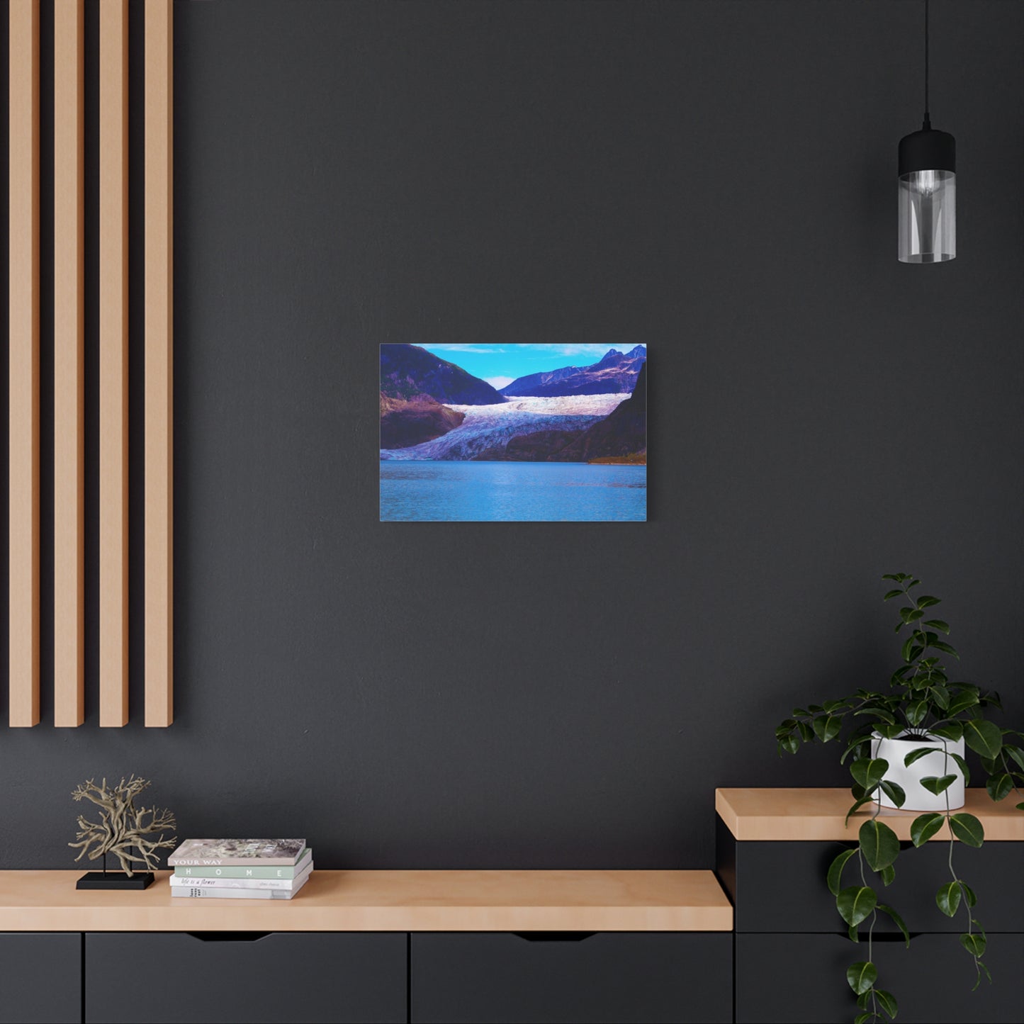 Canvas Print - Gorgeous Glacier Photo