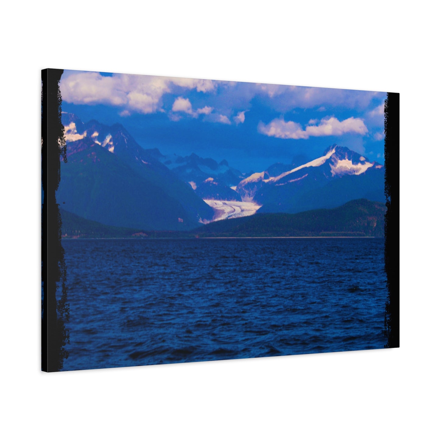 Canvas Print Distant Glacier Photography