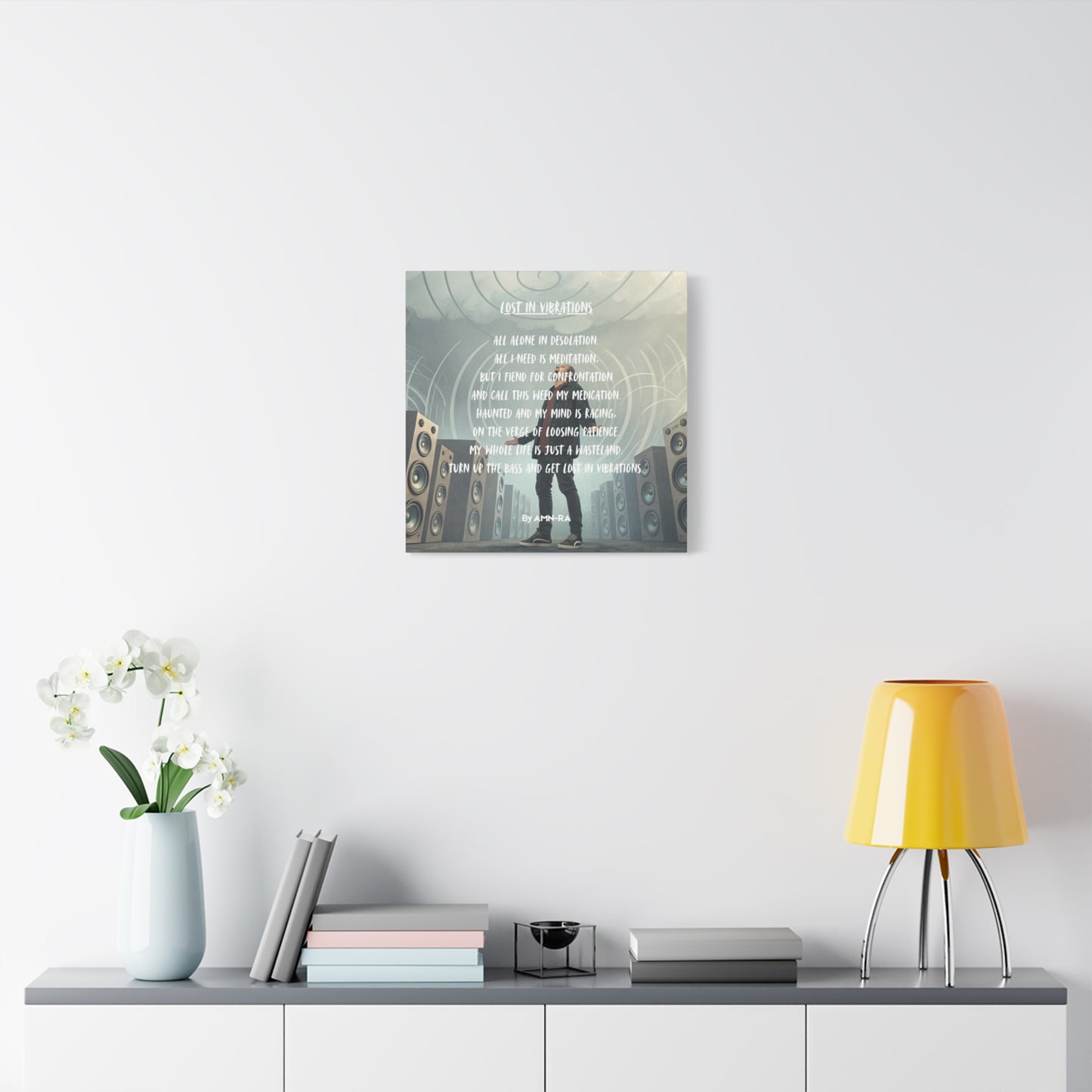 Canvas Print - Lost In Vibrations By AMN-RA