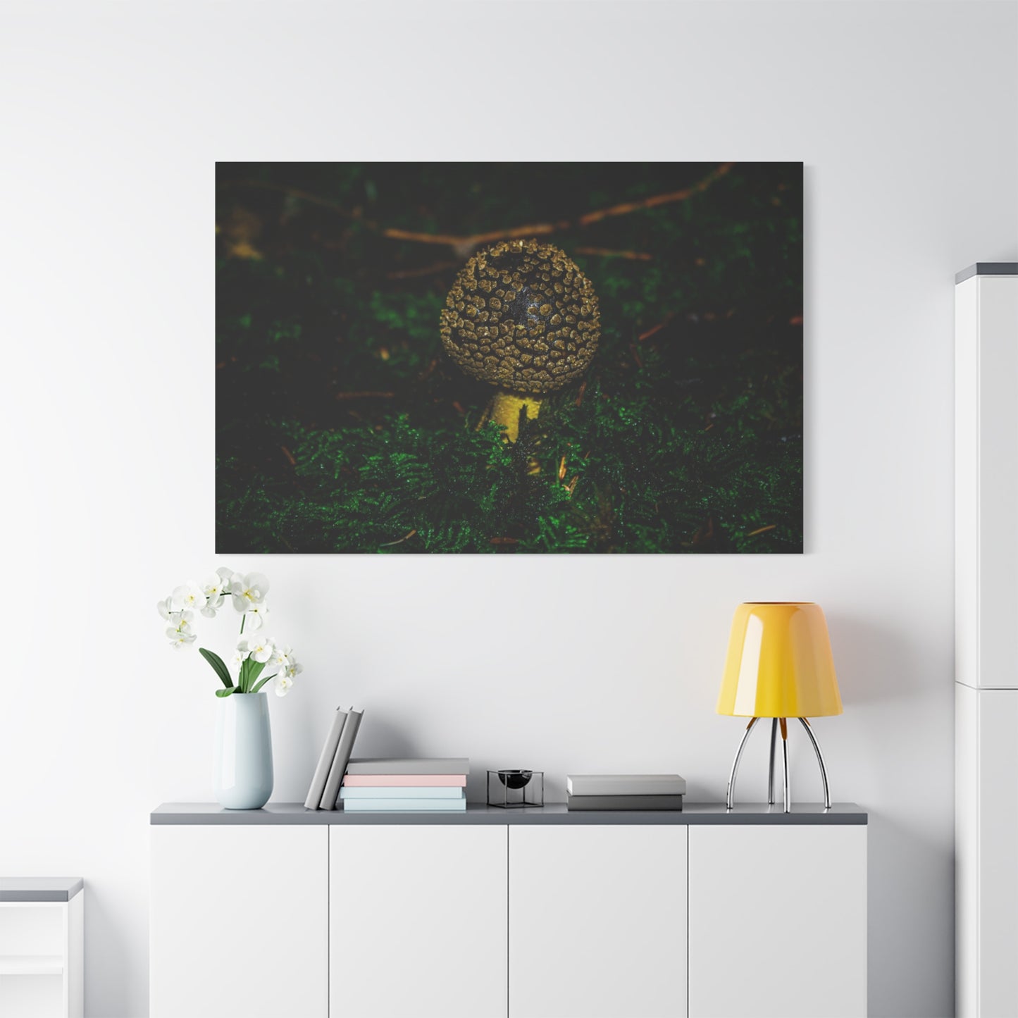 Canvas Print - Micro Mushroom Design