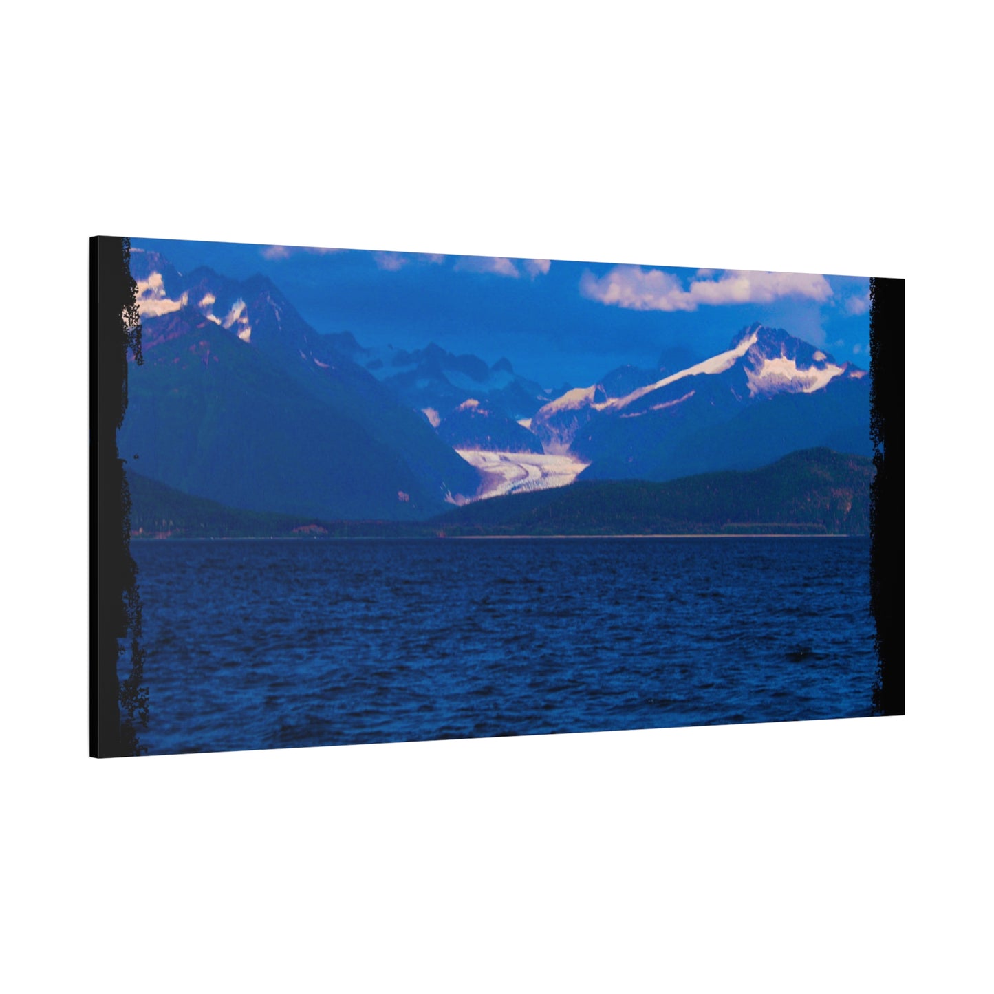 Canvas Print Distant Glacier Photography