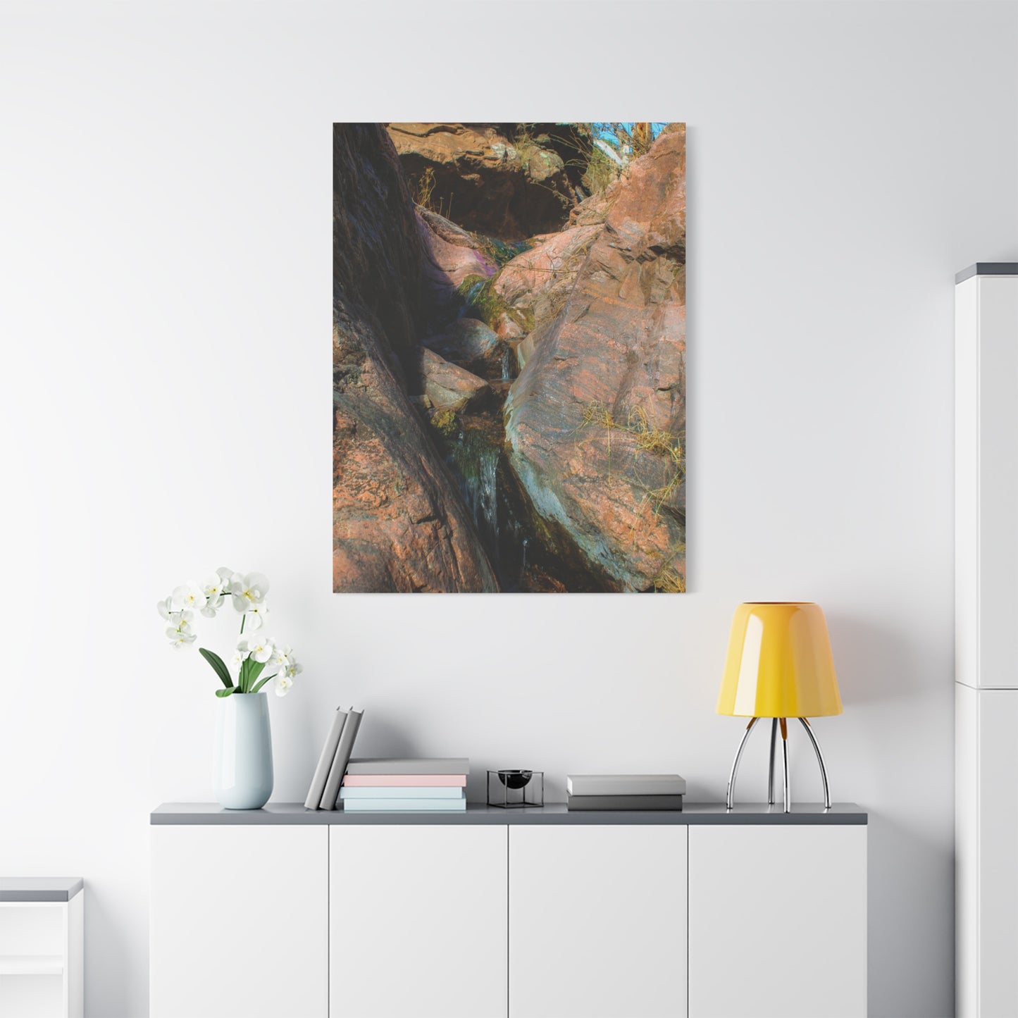 Canvas Print Small Waterfall
