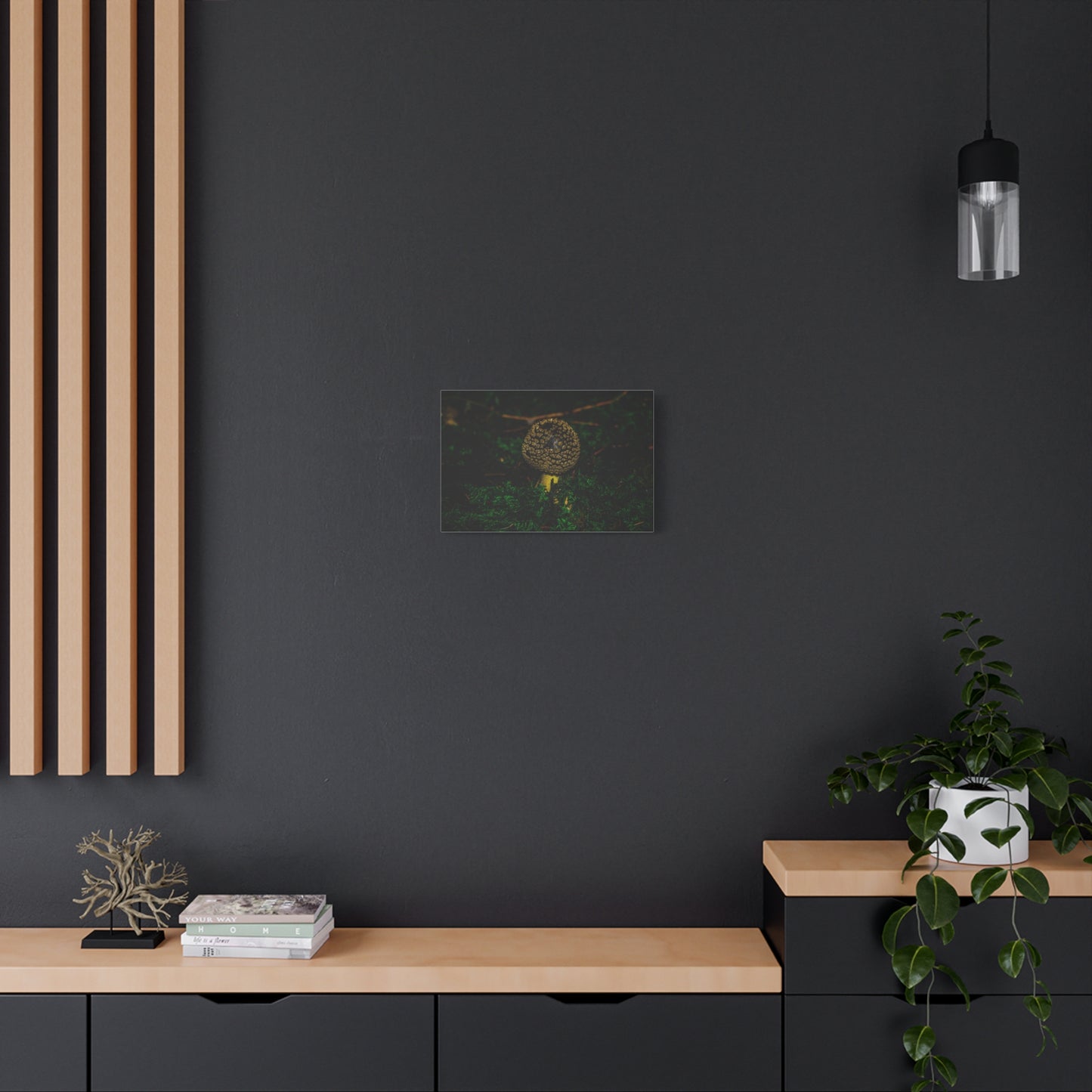 Canvas Print - Micro Mushroom Design
