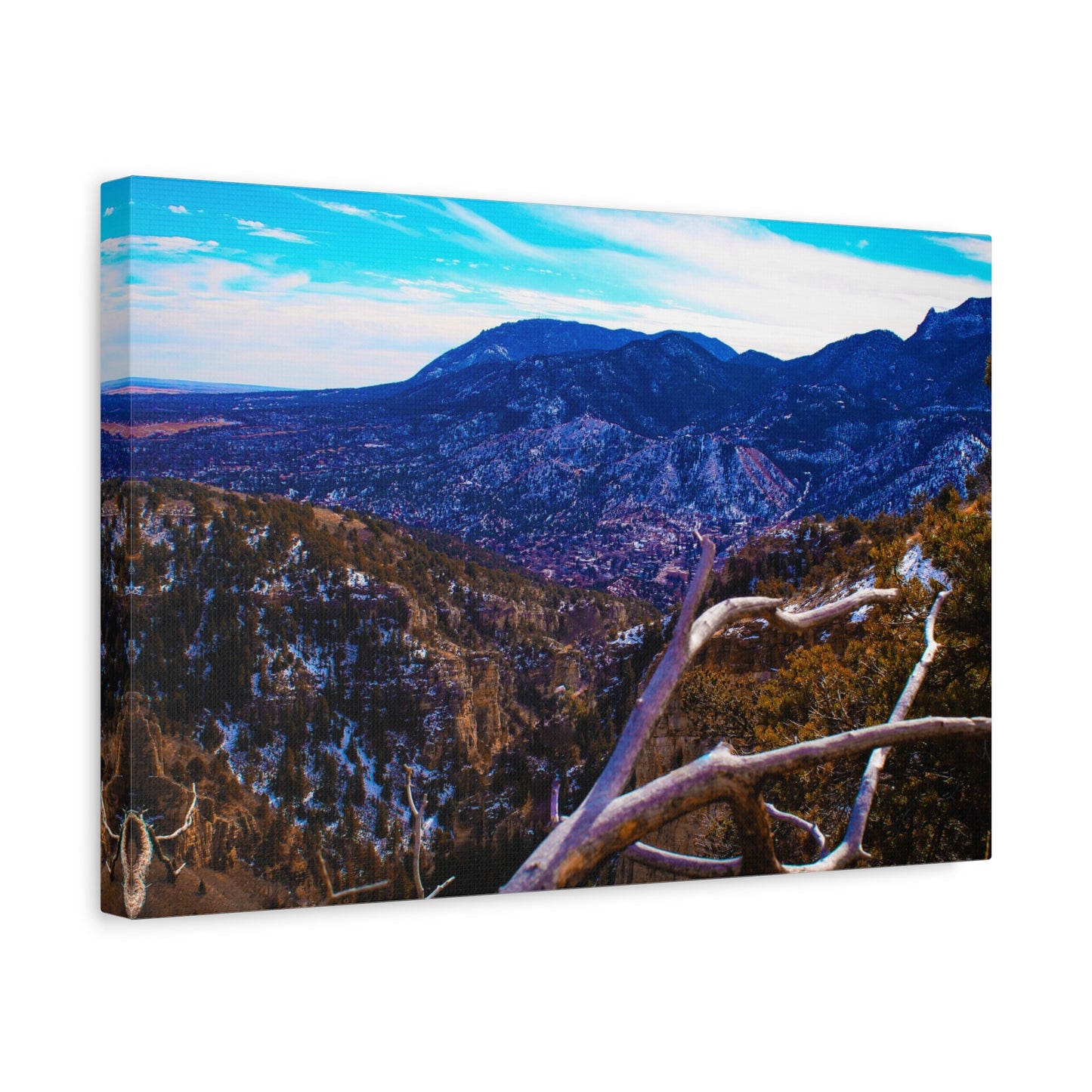Canvas Print - Out On A Limb Mountain Photography