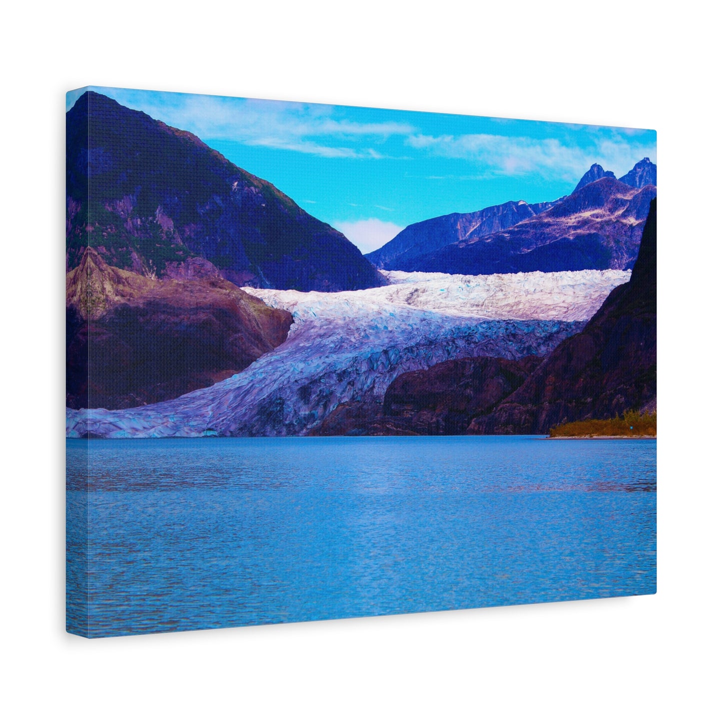 Canvas Print - Gorgeous Glacier Photo