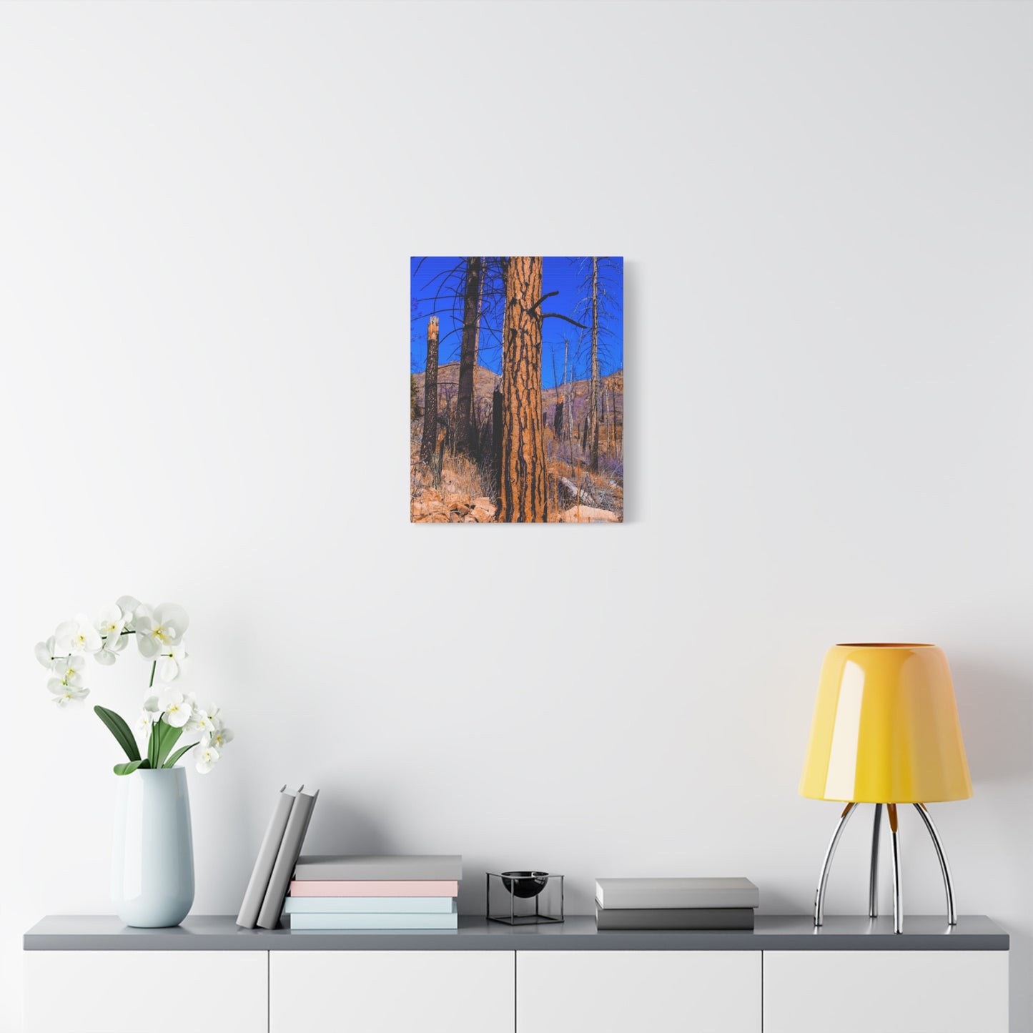 Canvas Print - Thunder Struck Tree Photo