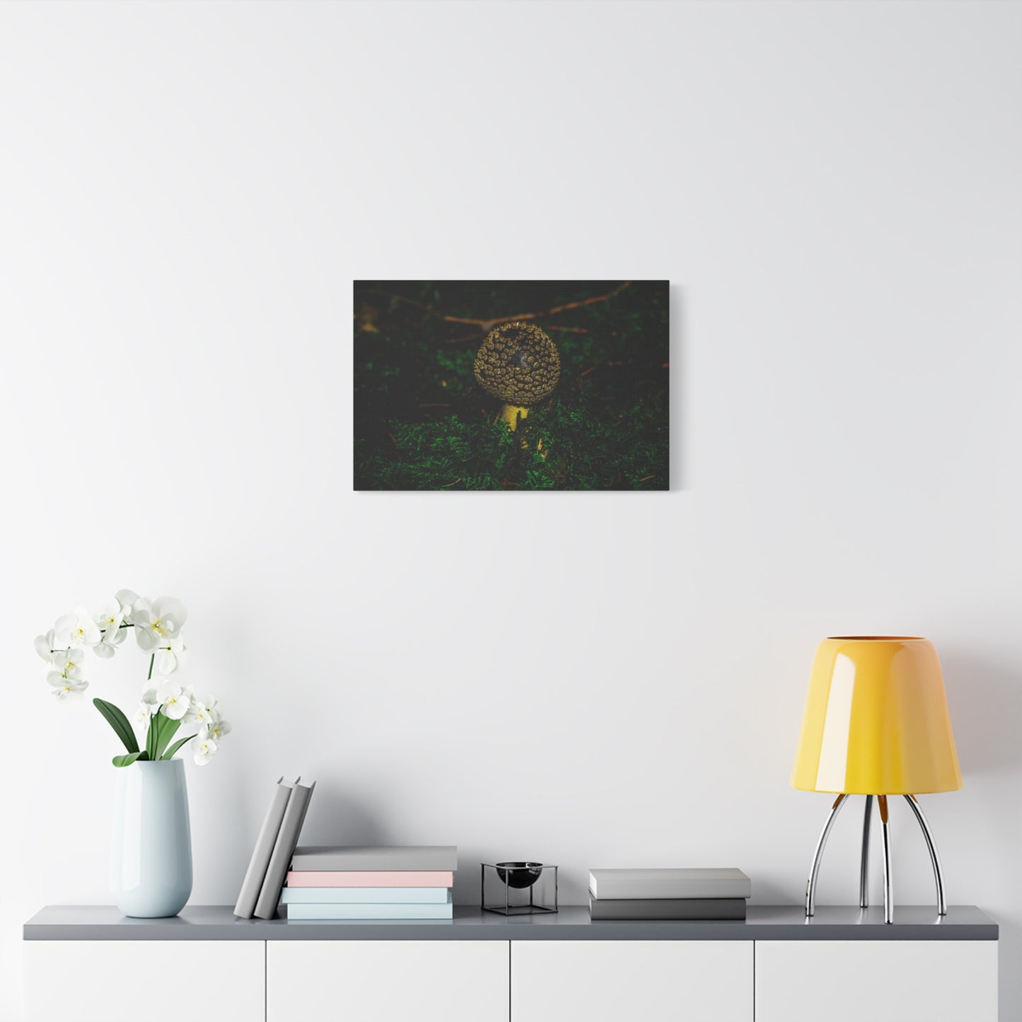 Canvas Print - Micro Mushroom Design