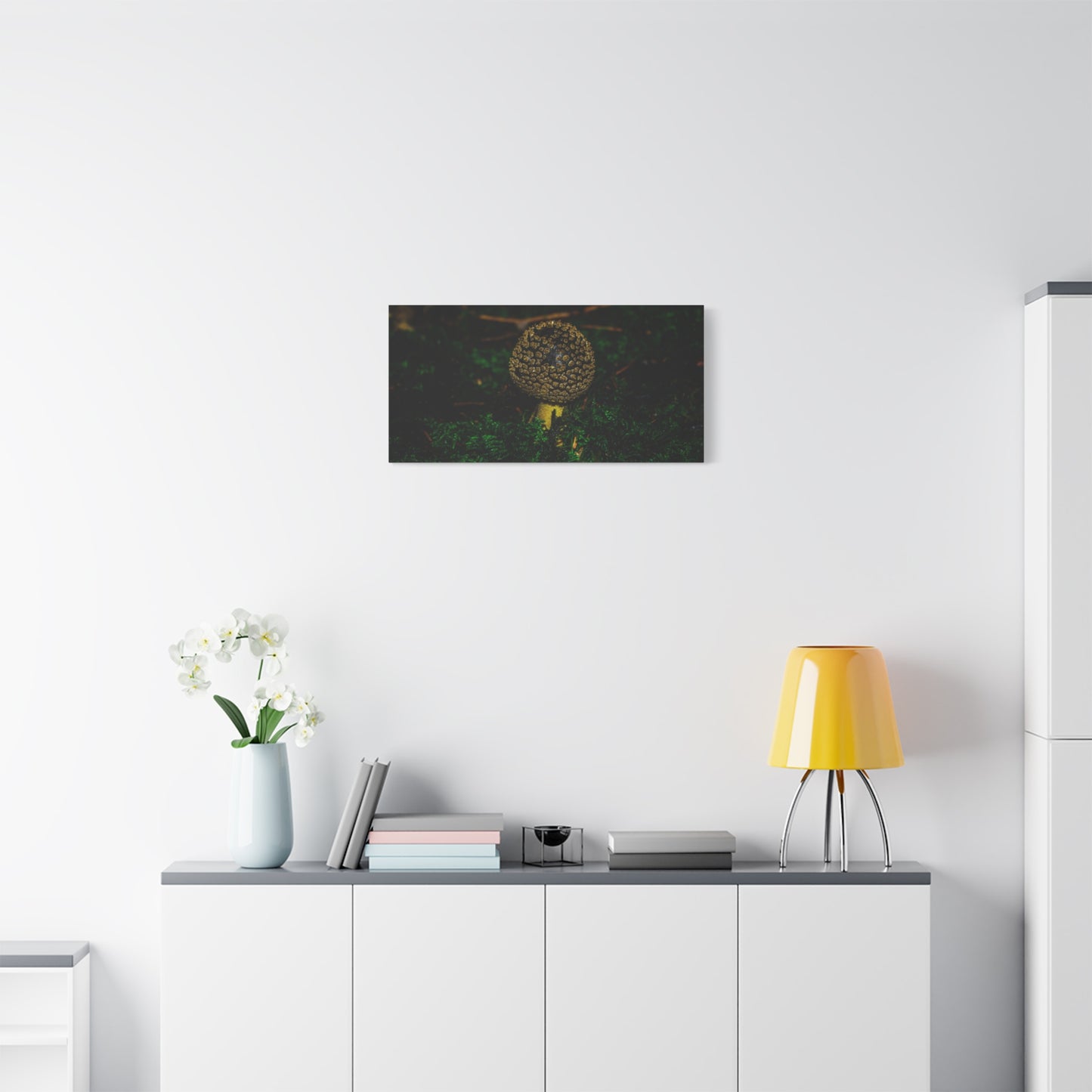 Canvas Print - Micro Mushroom Design