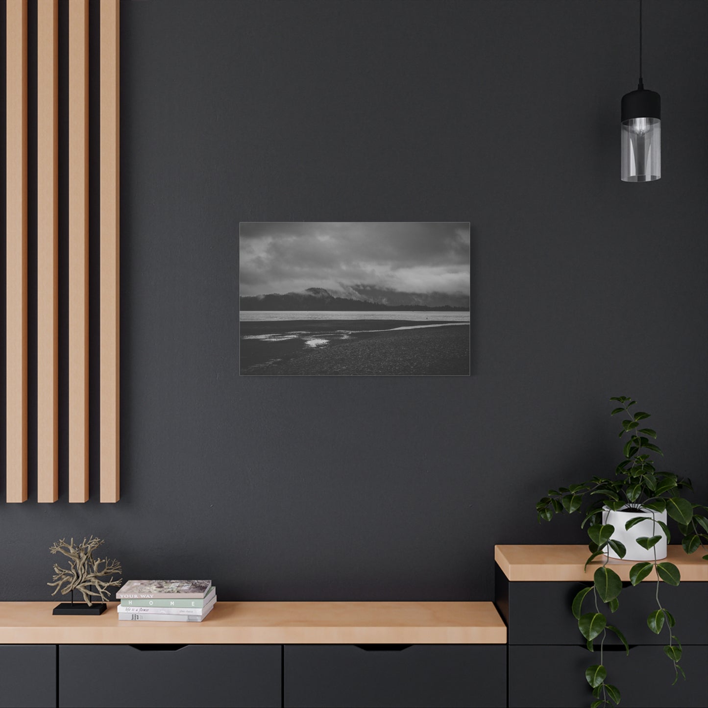 Canvas Print - Foggy Lake Photography