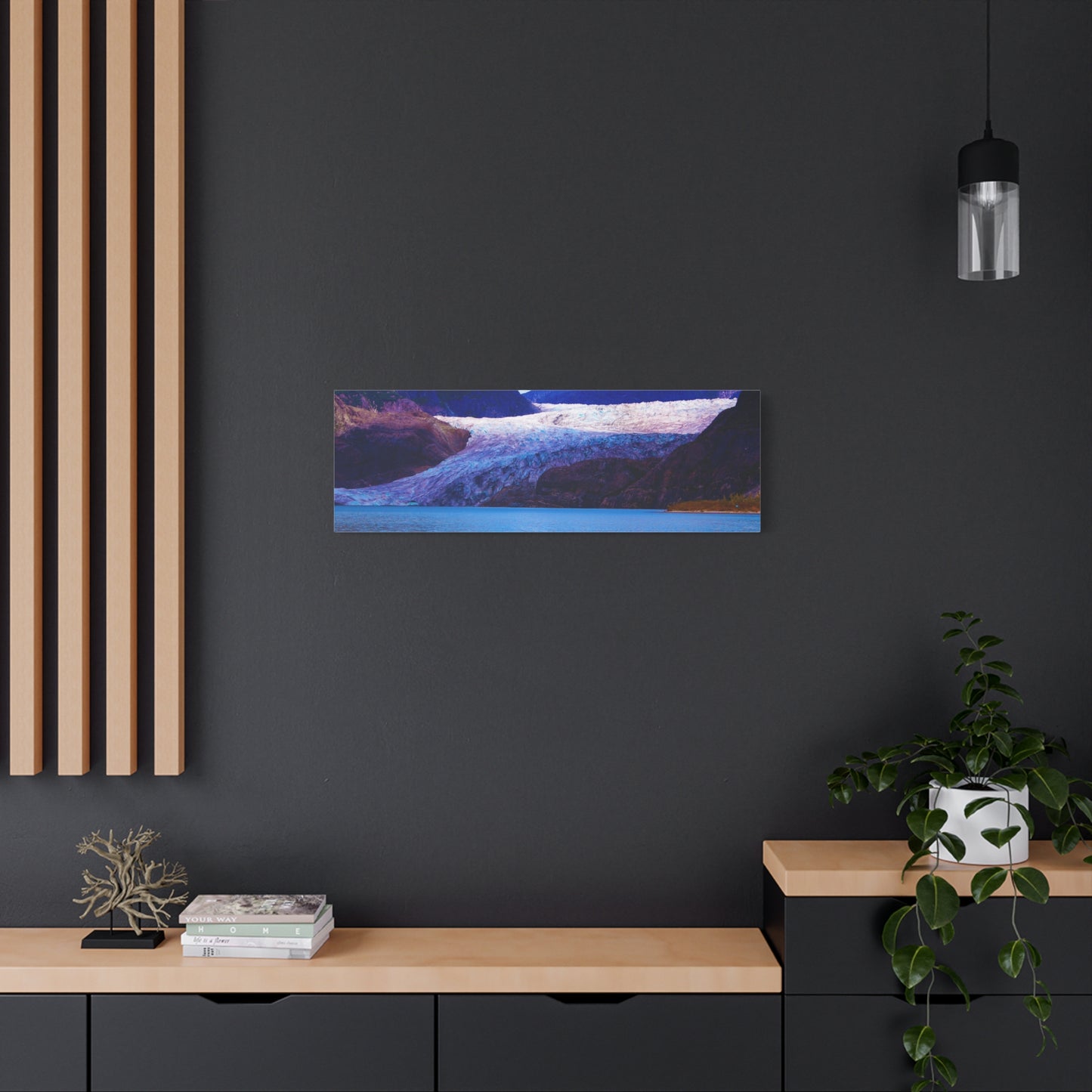 Canvas Print - Gorgeous Glacier Photo