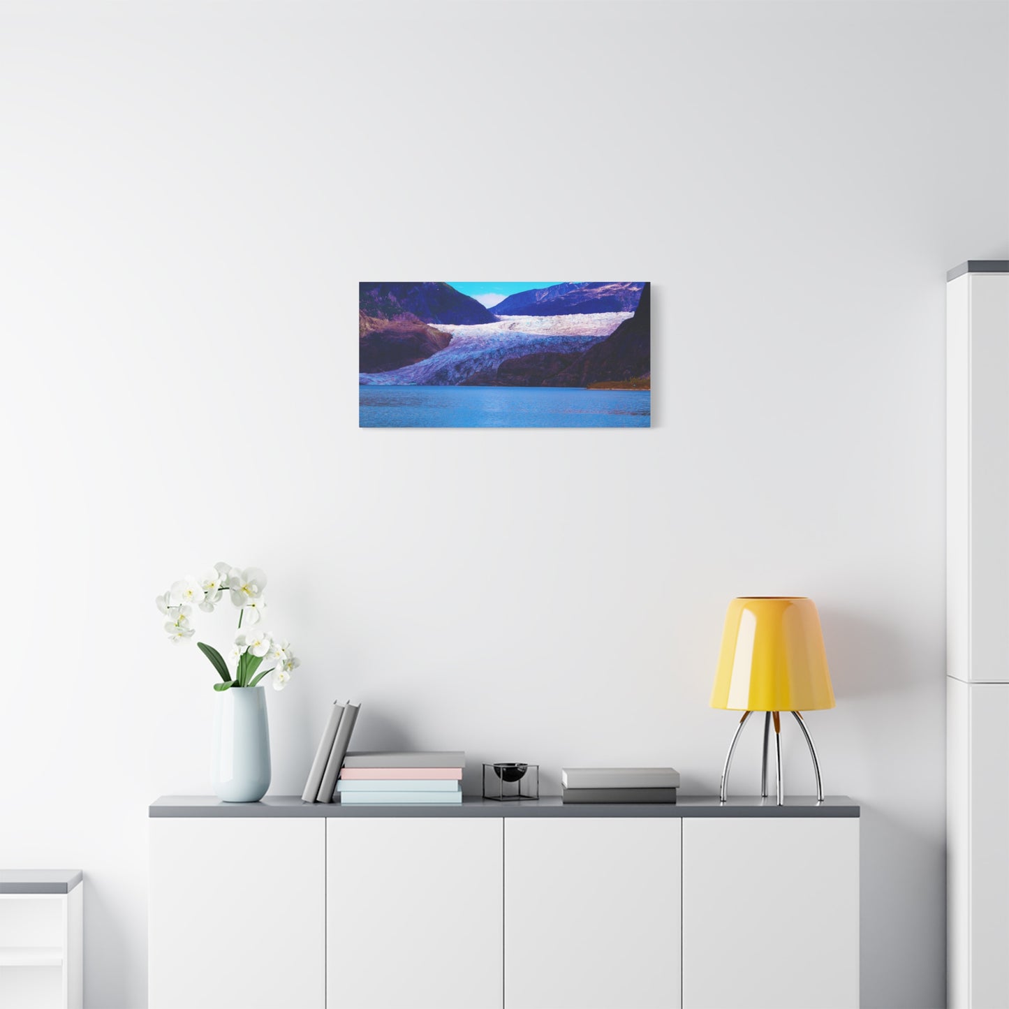 Canvas Print - Gorgeous Glacier Photo