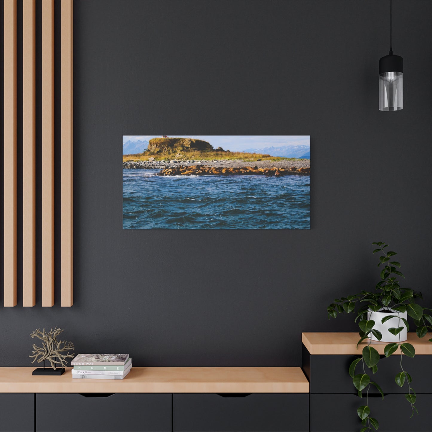 Canvas Print - Photo of Seal Island
