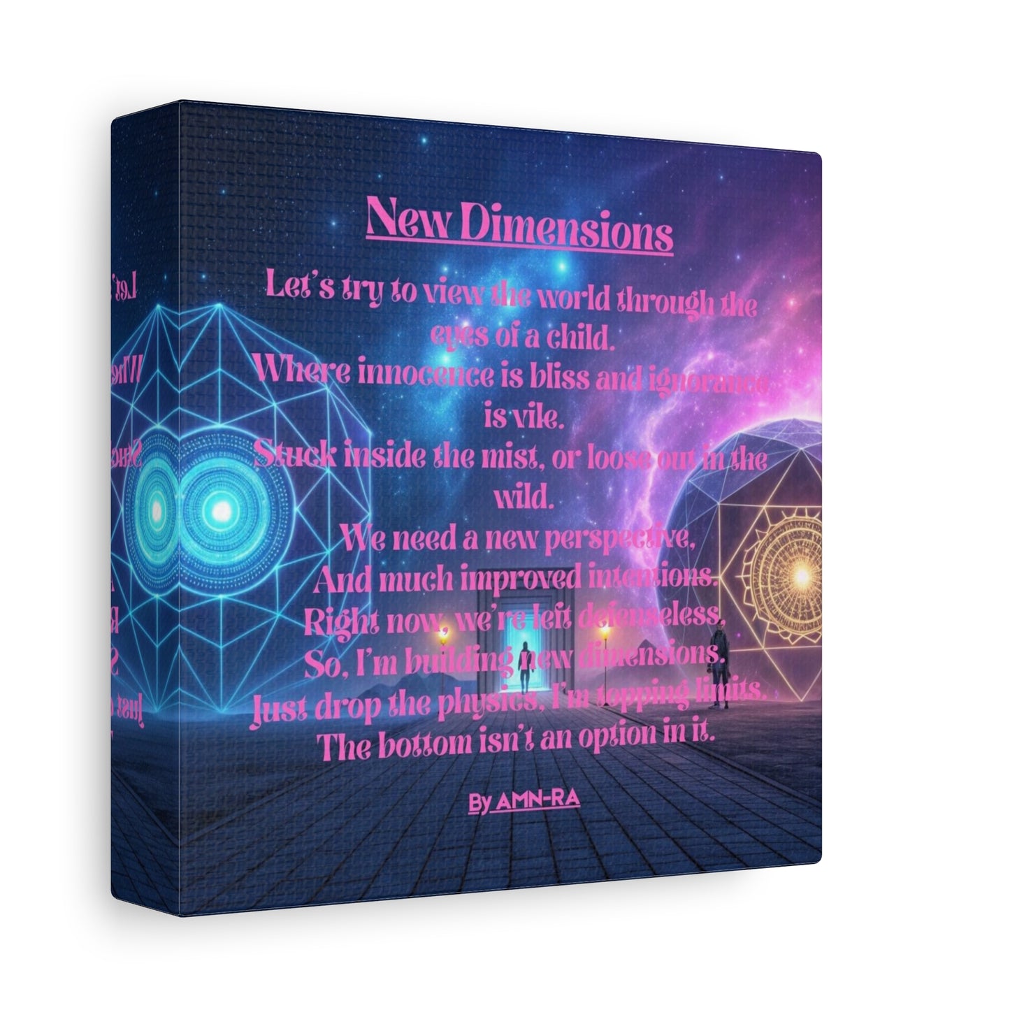Canvas Print - New Dimensions - By AMN-RA