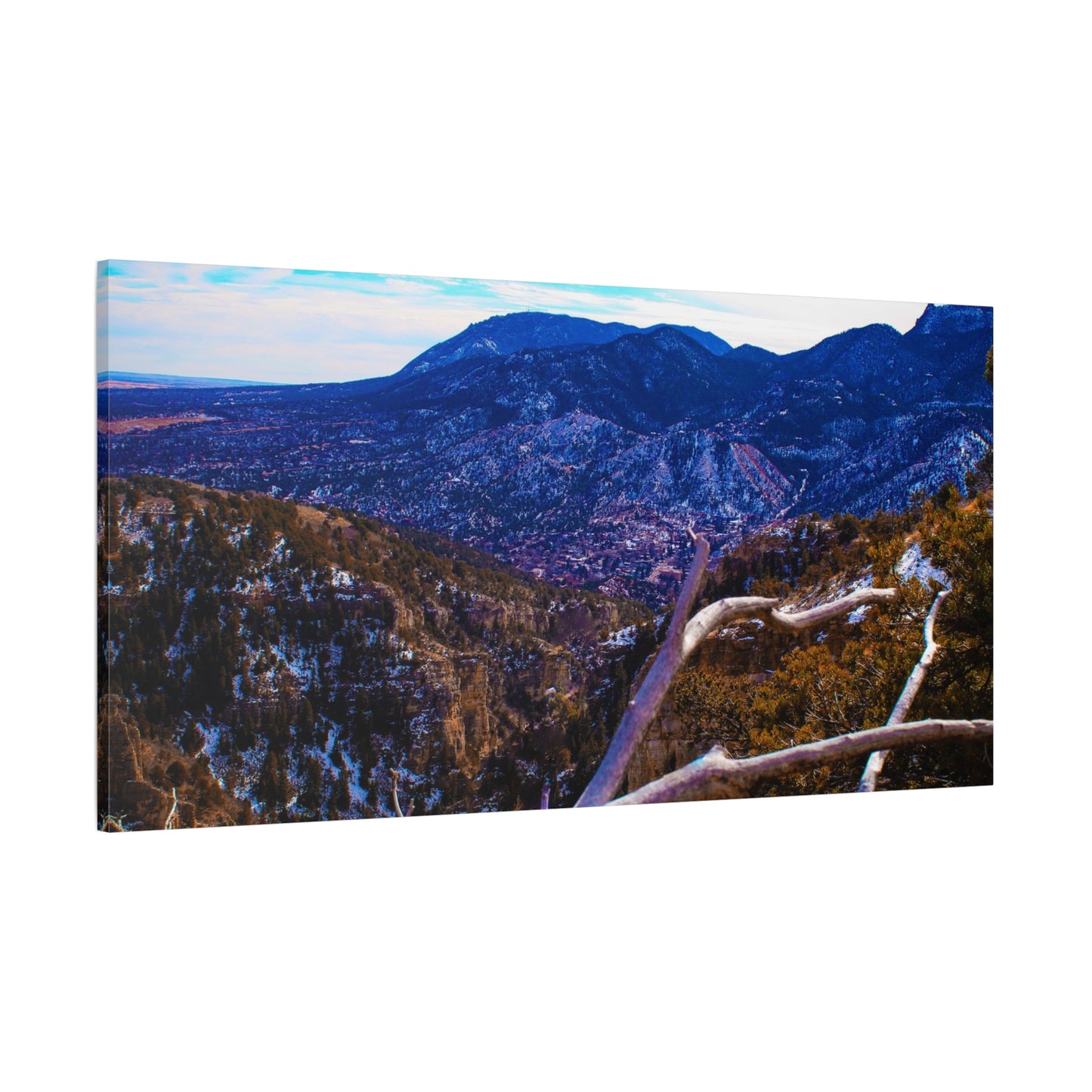 Canvas Print - Out On A Limb Mountain Photography