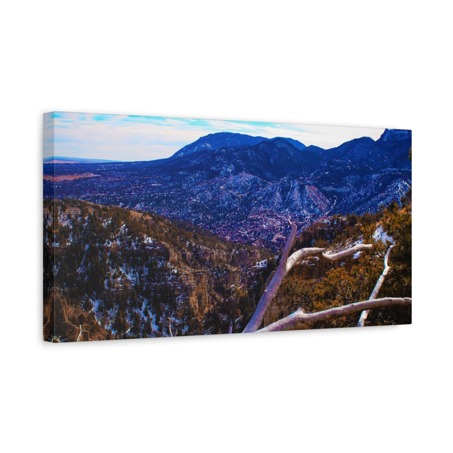 Canvas Print - Out On A Limb Mountain Photography