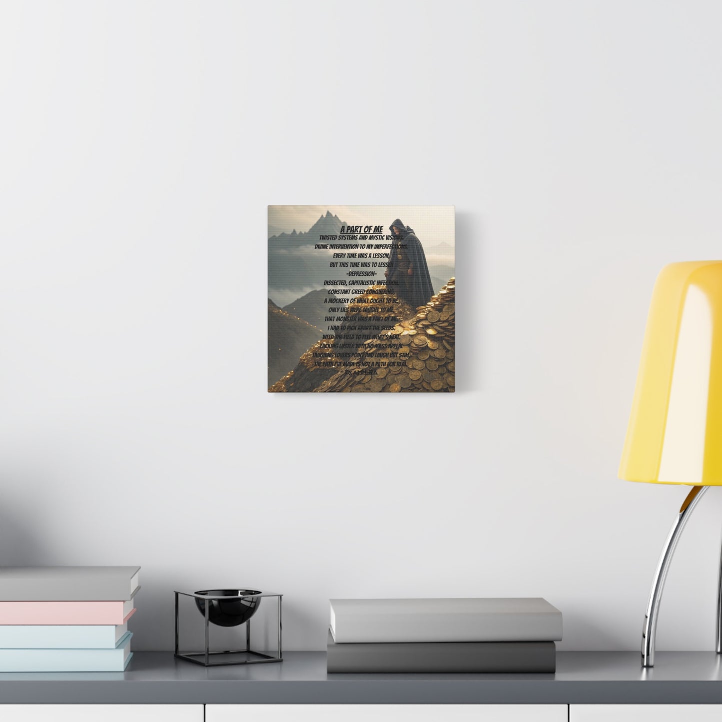 Canvas Print - A Part Of Me - By AMN-RA