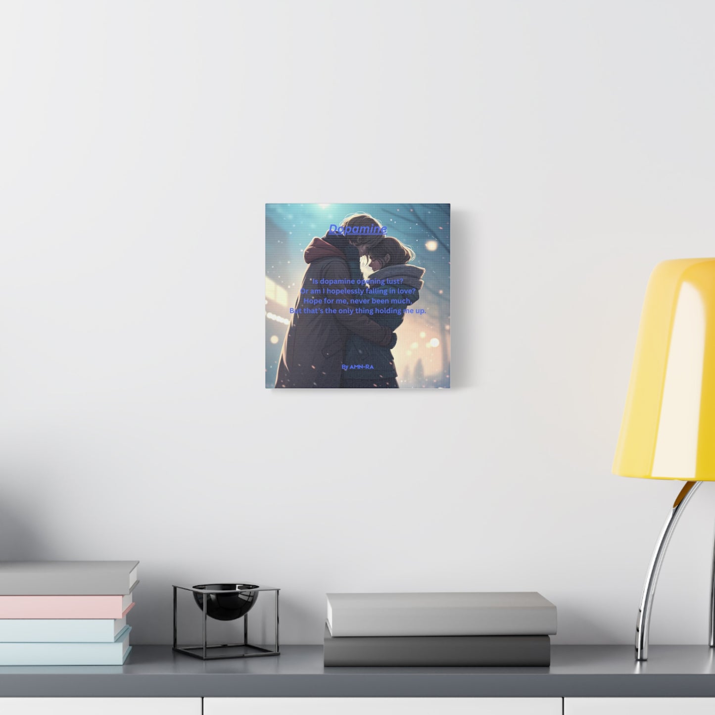 Canvas Poster - Full Color "Dopamine" by AMN_RA