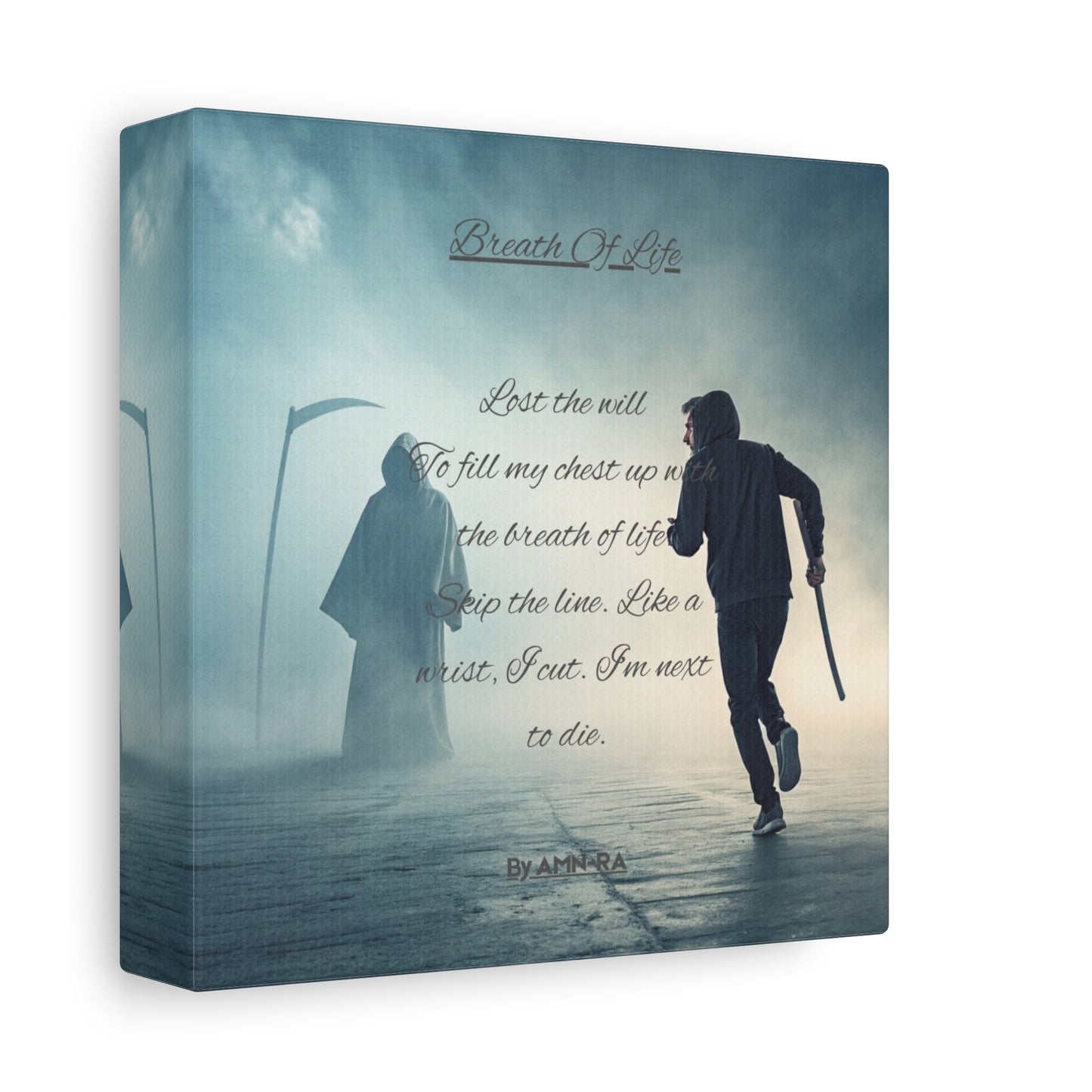 Canvas Poster - Full Color "Breath Of Life" by AMN_RA