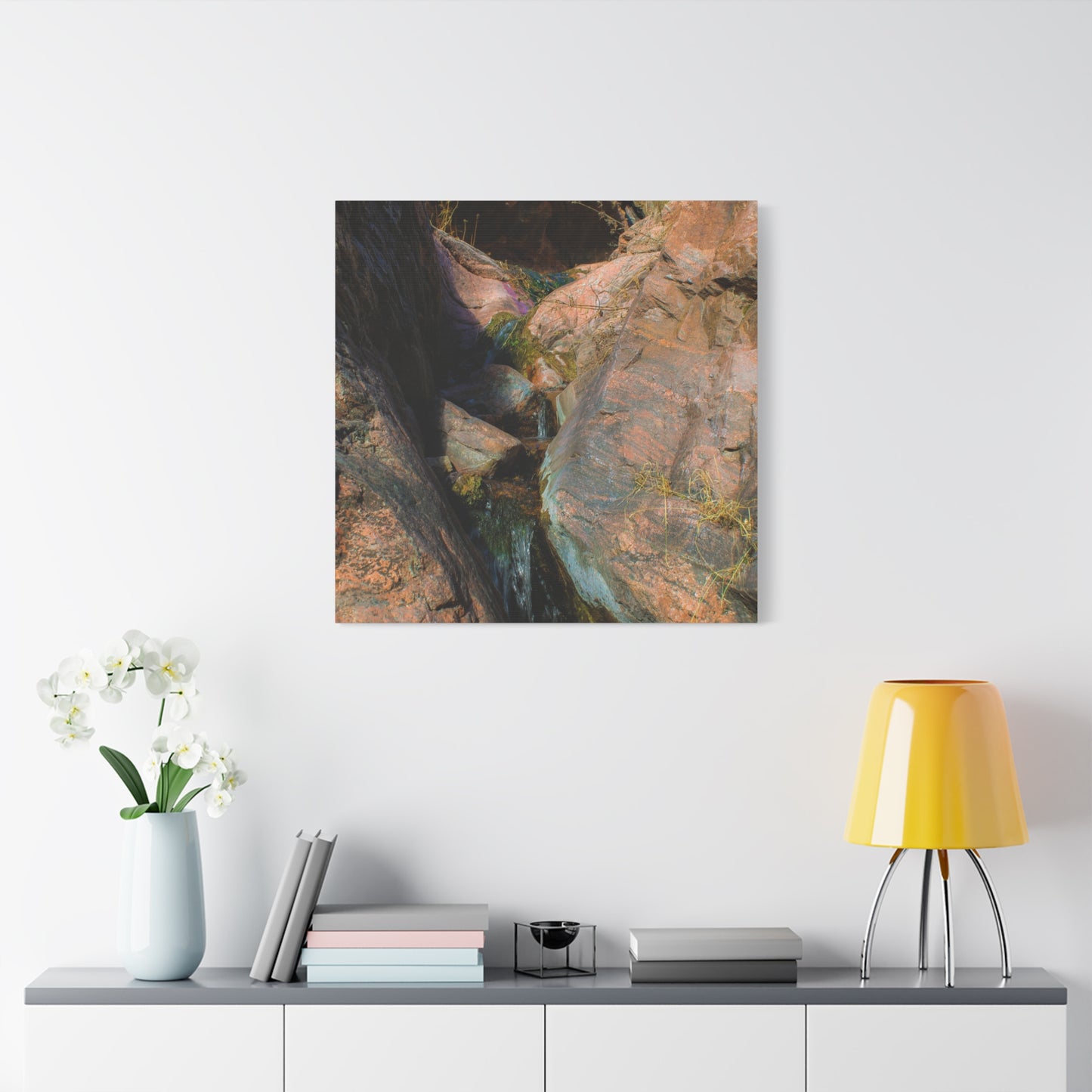 Canvas Print Small Waterfall