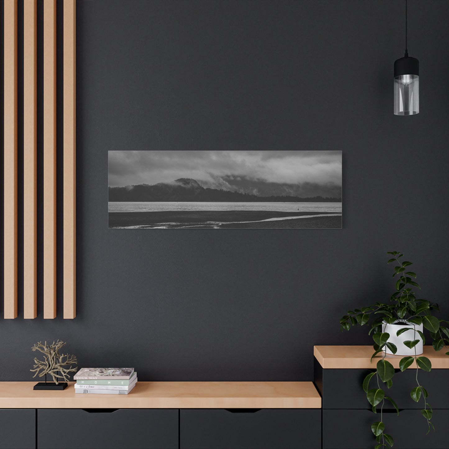 Canvas Print - Foggy Lake Photography