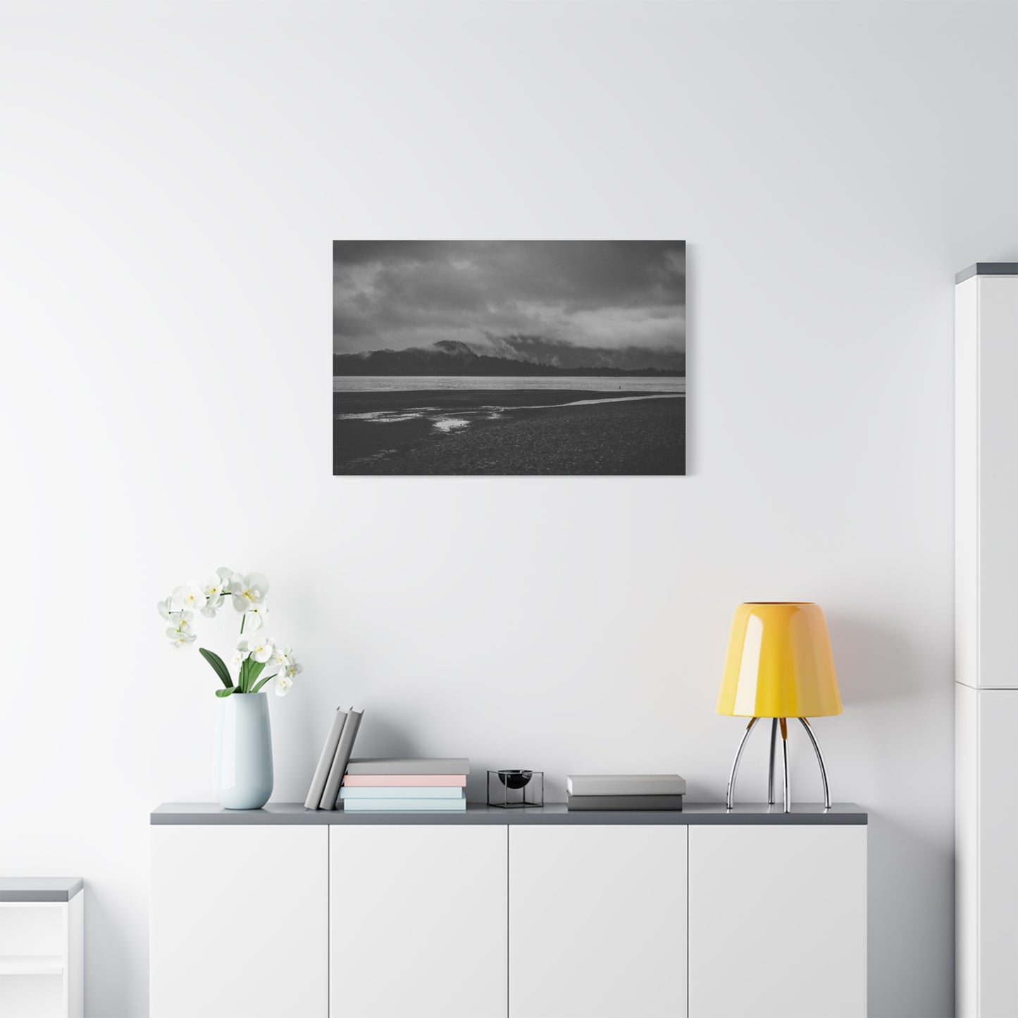 Canvas Print - Foggy Lake Photography