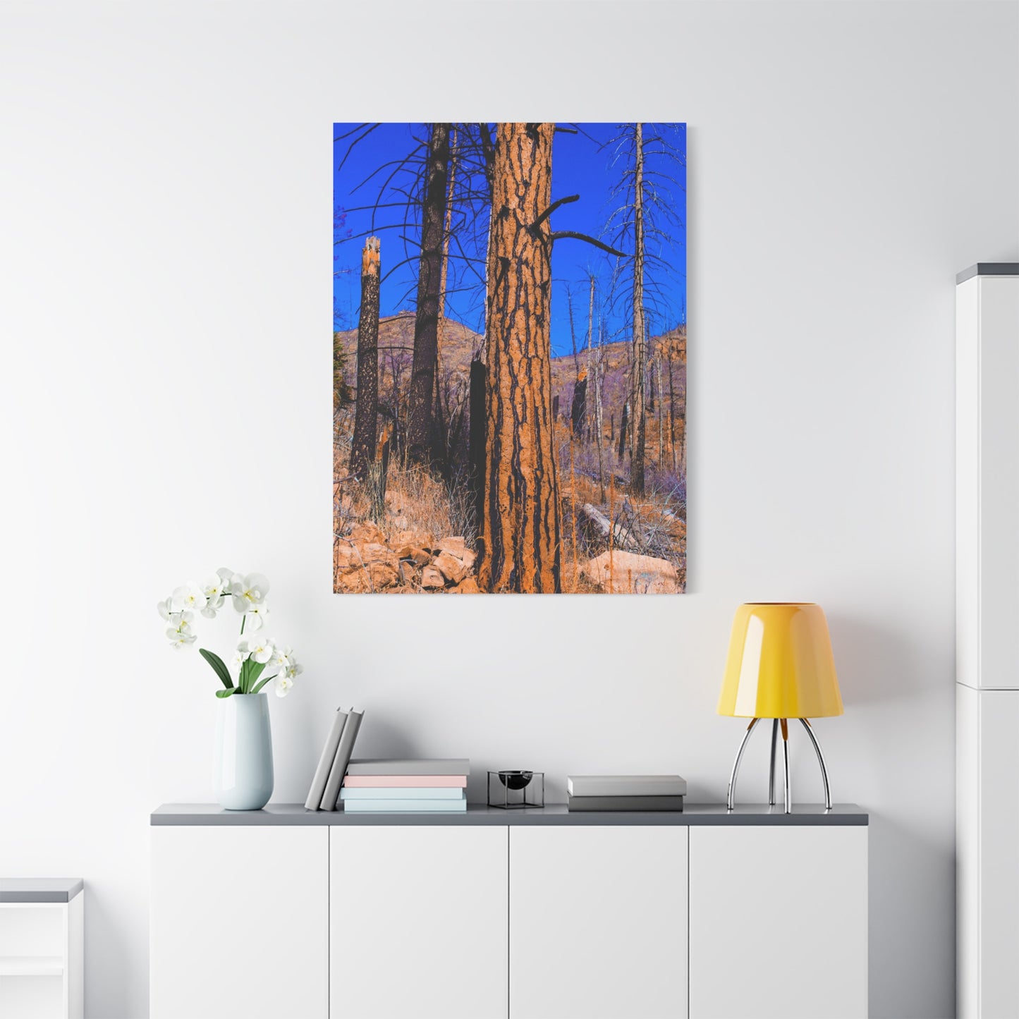 Canvas Print - Thunder Struck Tree Photo
