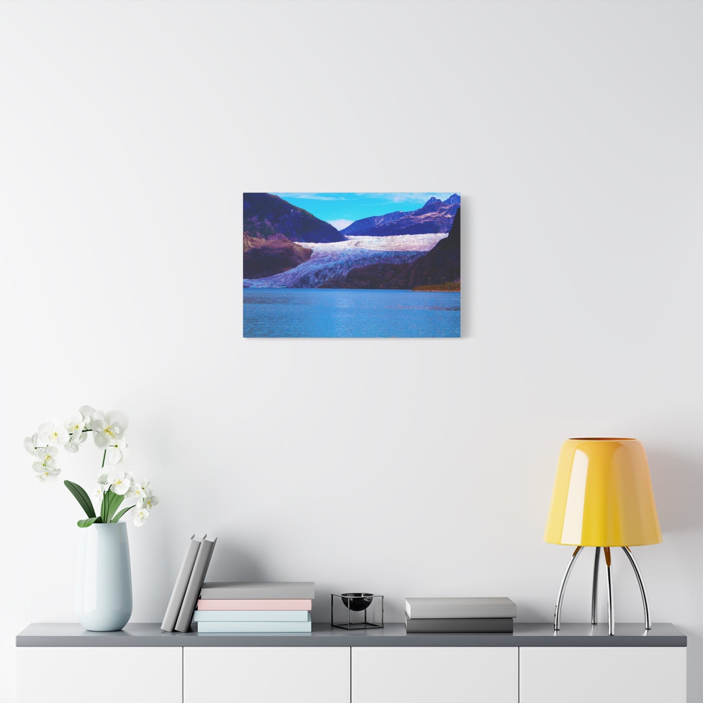 Canvas Print - Gorgeous Glacier Photo