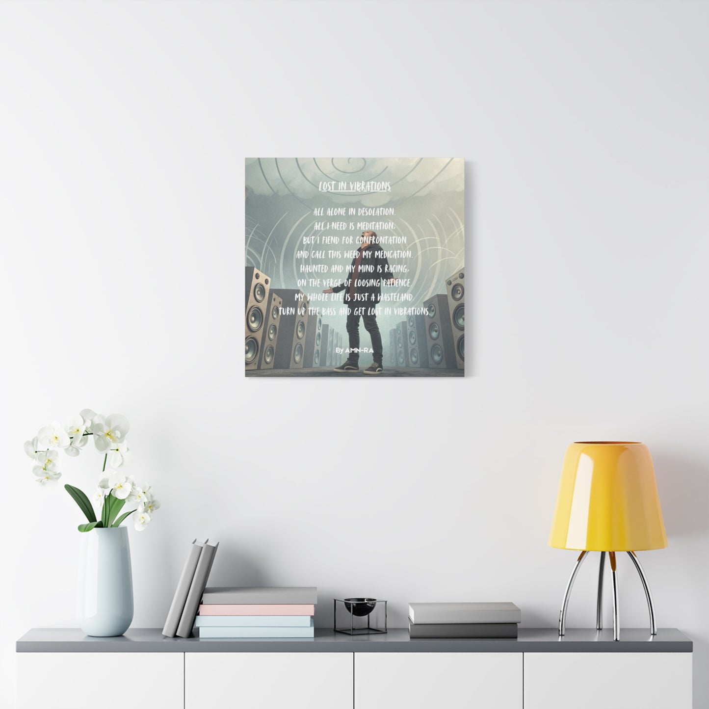 Canvas Print - Lost In Vibrations By AMN-RA