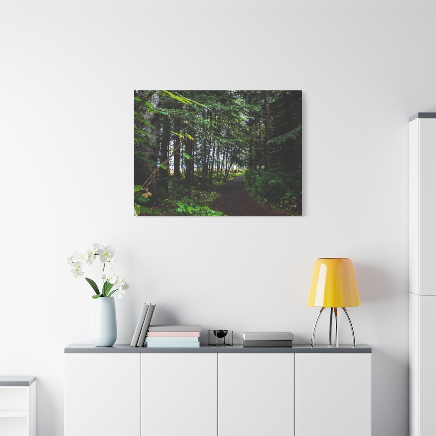 Copy of Canvas Art Print - Trail Through The Trees-Photograph