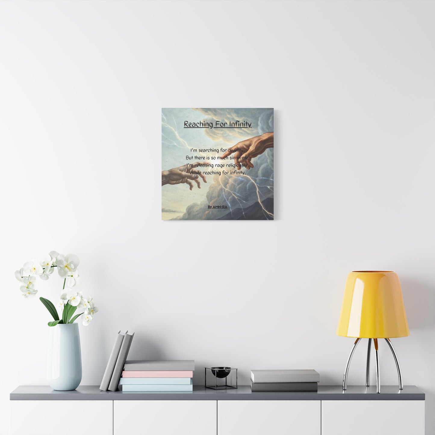 Canvas Print - Reaching For Infinity By AMN-RA