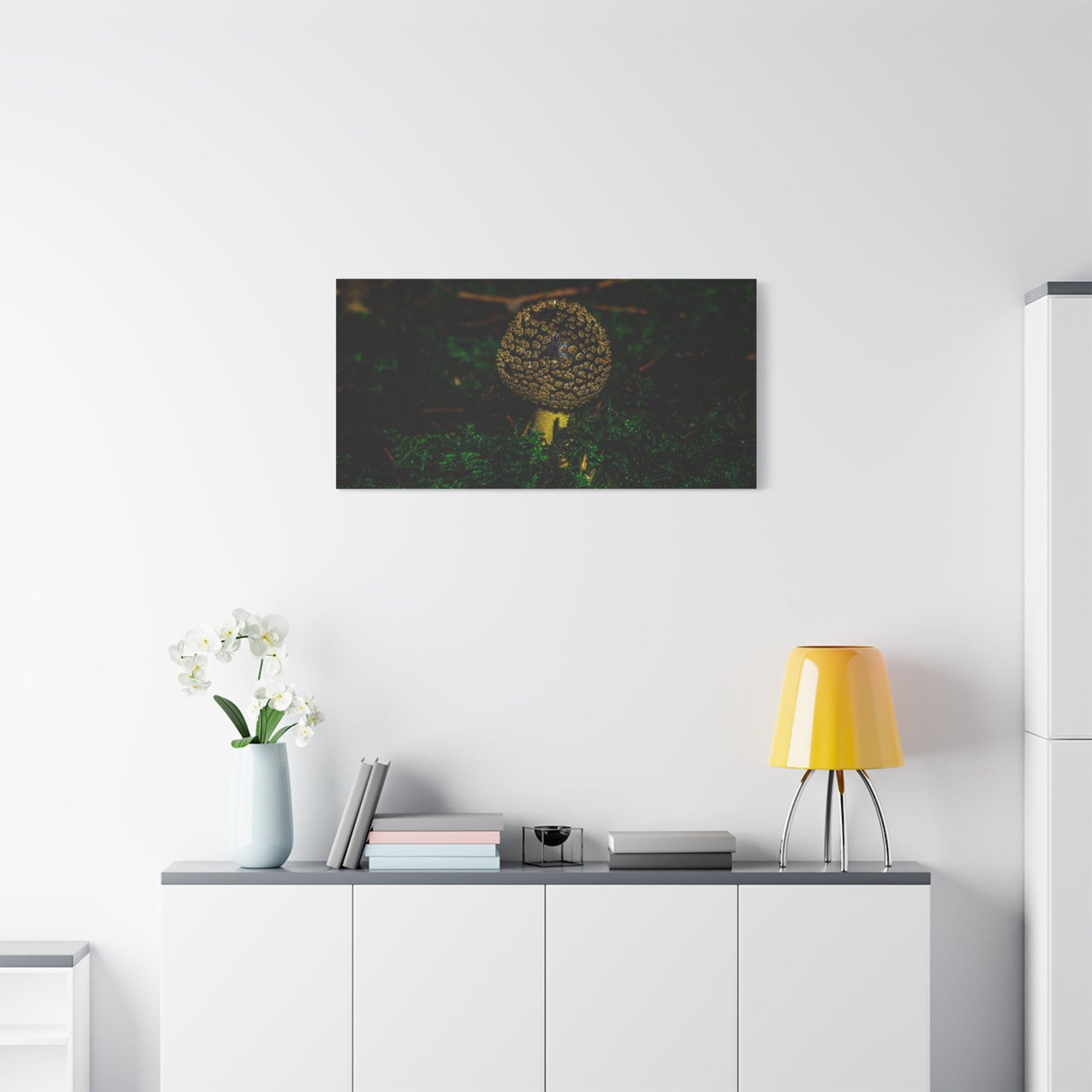 Canvas Print - Micro Mushroom Design