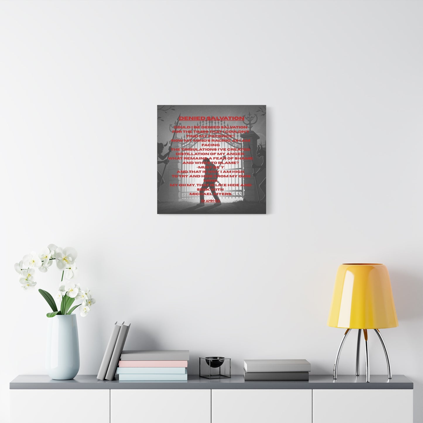 Canvas Print - Denied Salvation - By AMN-RA