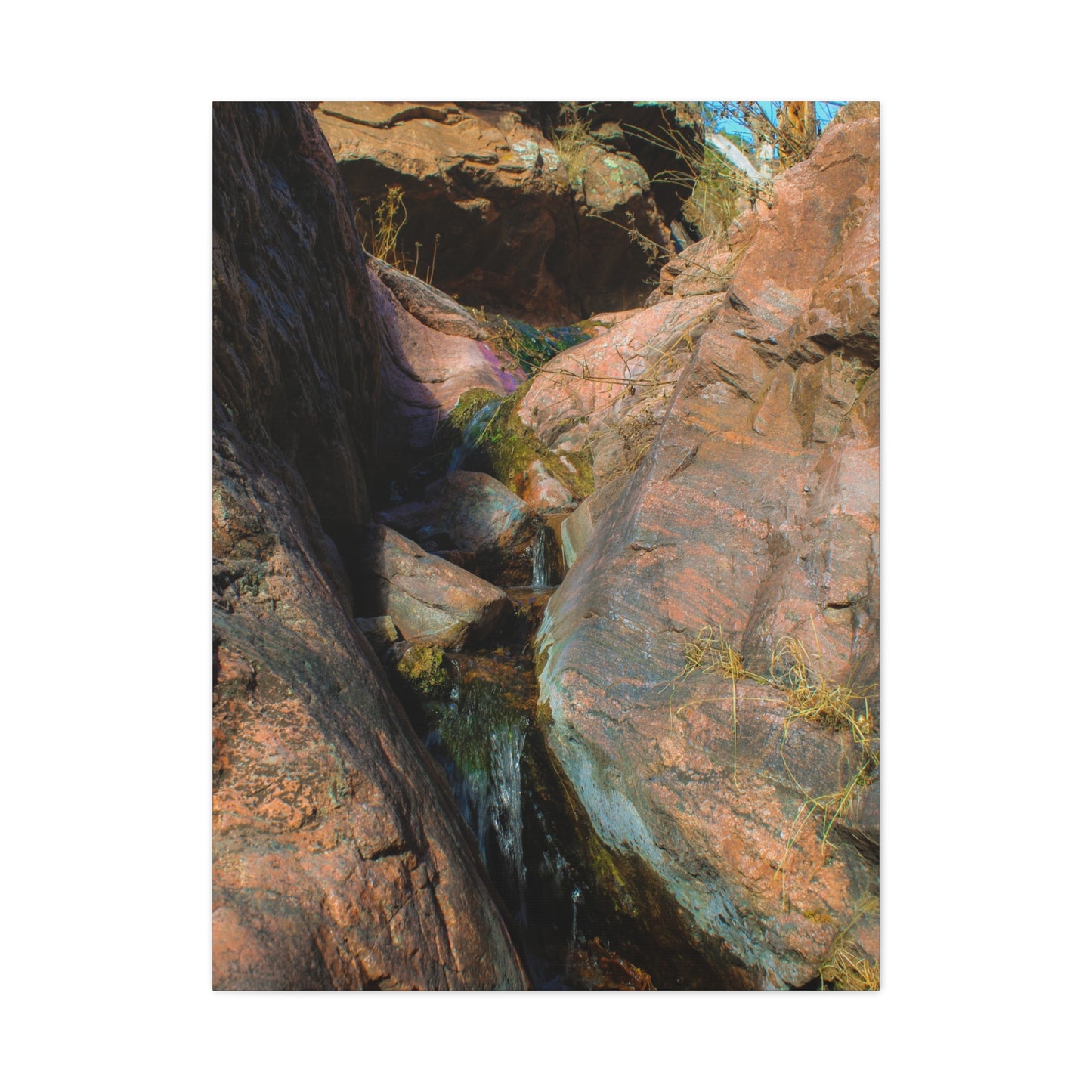Canvas Print Small Waterfall