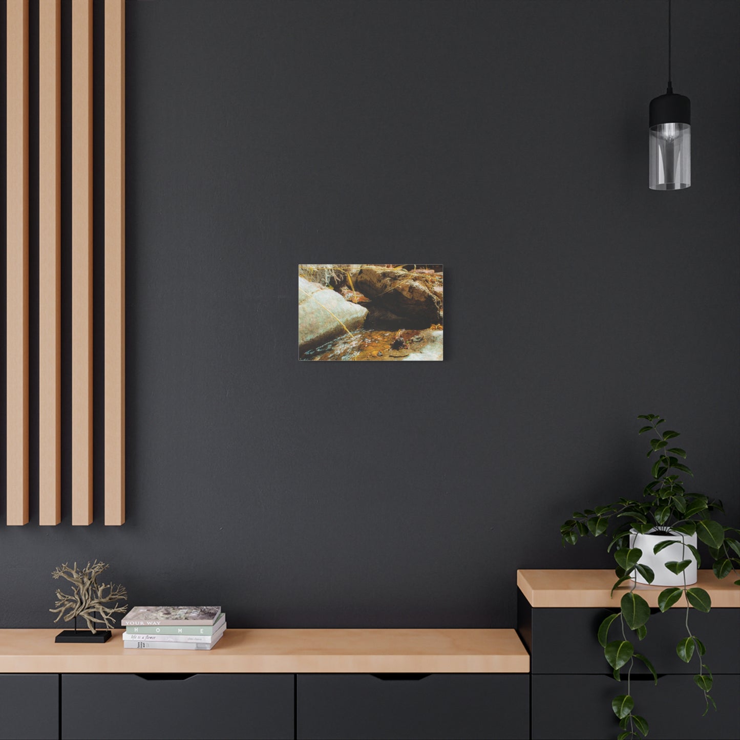 Canvas Print Lazy Log Photography