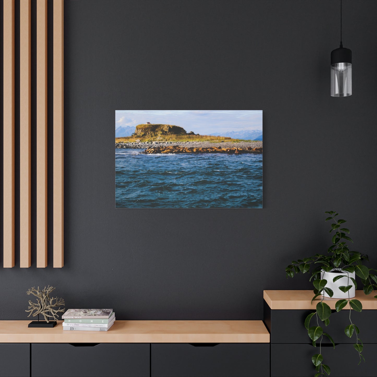 Canvas Print - Photo of Seal Island