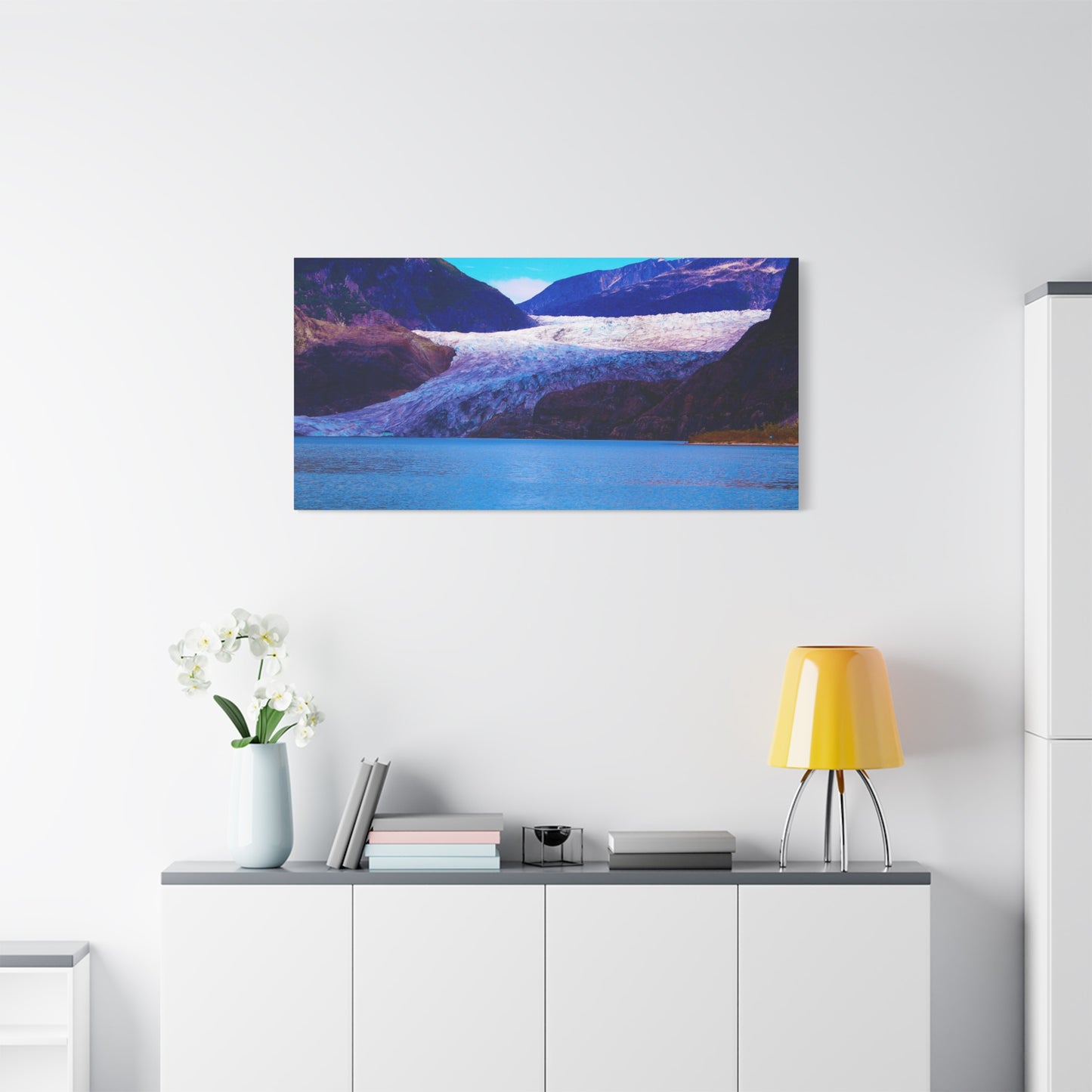 Canvas Print - Gorgeous Glacier Photo