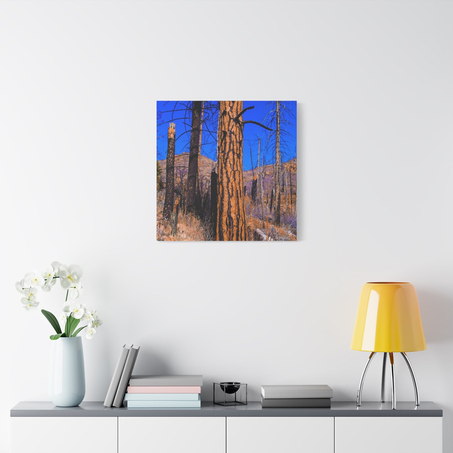 Canvas Print - Thunder Struck Tree Photo
